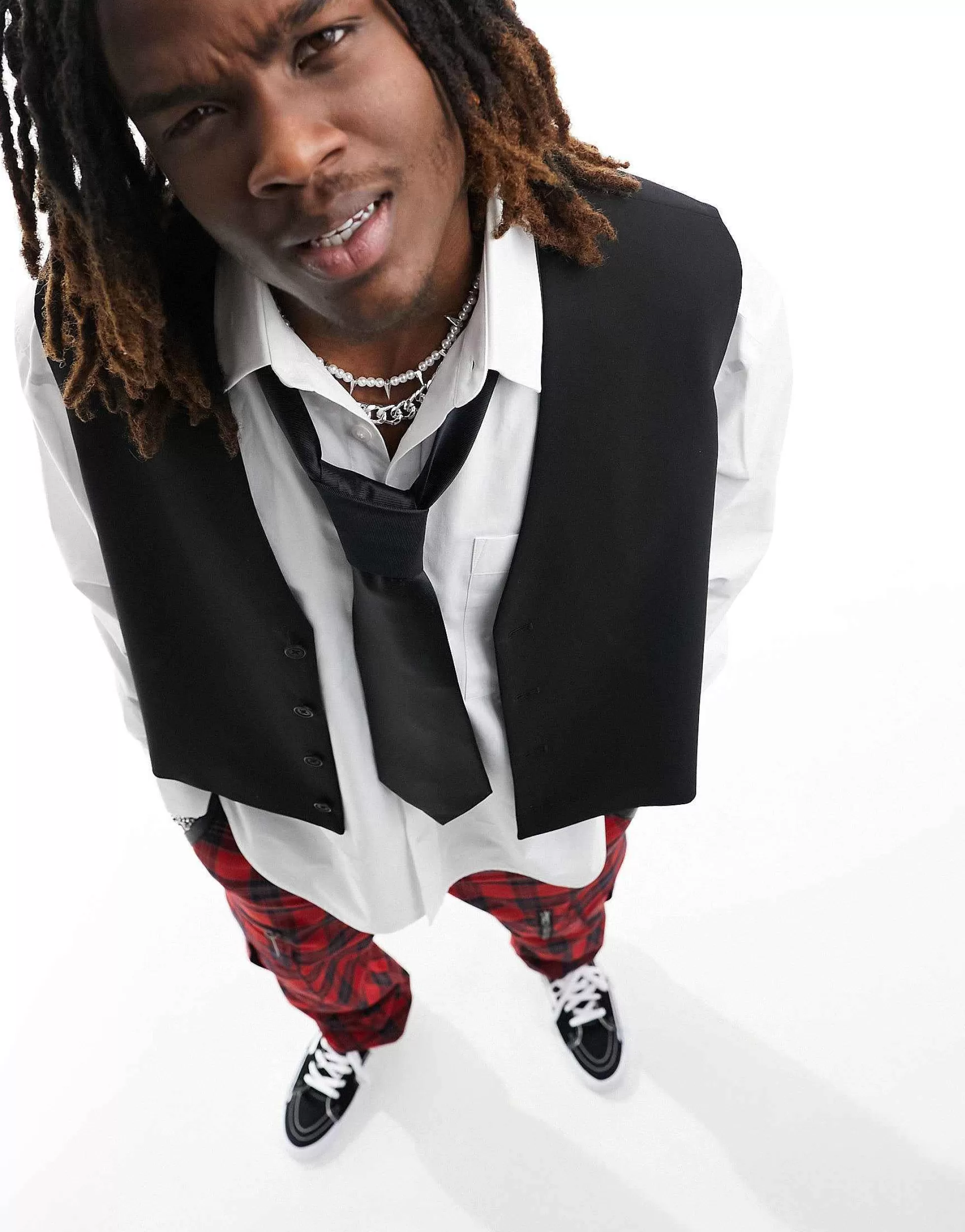 Men DESIGN Wide Tie In