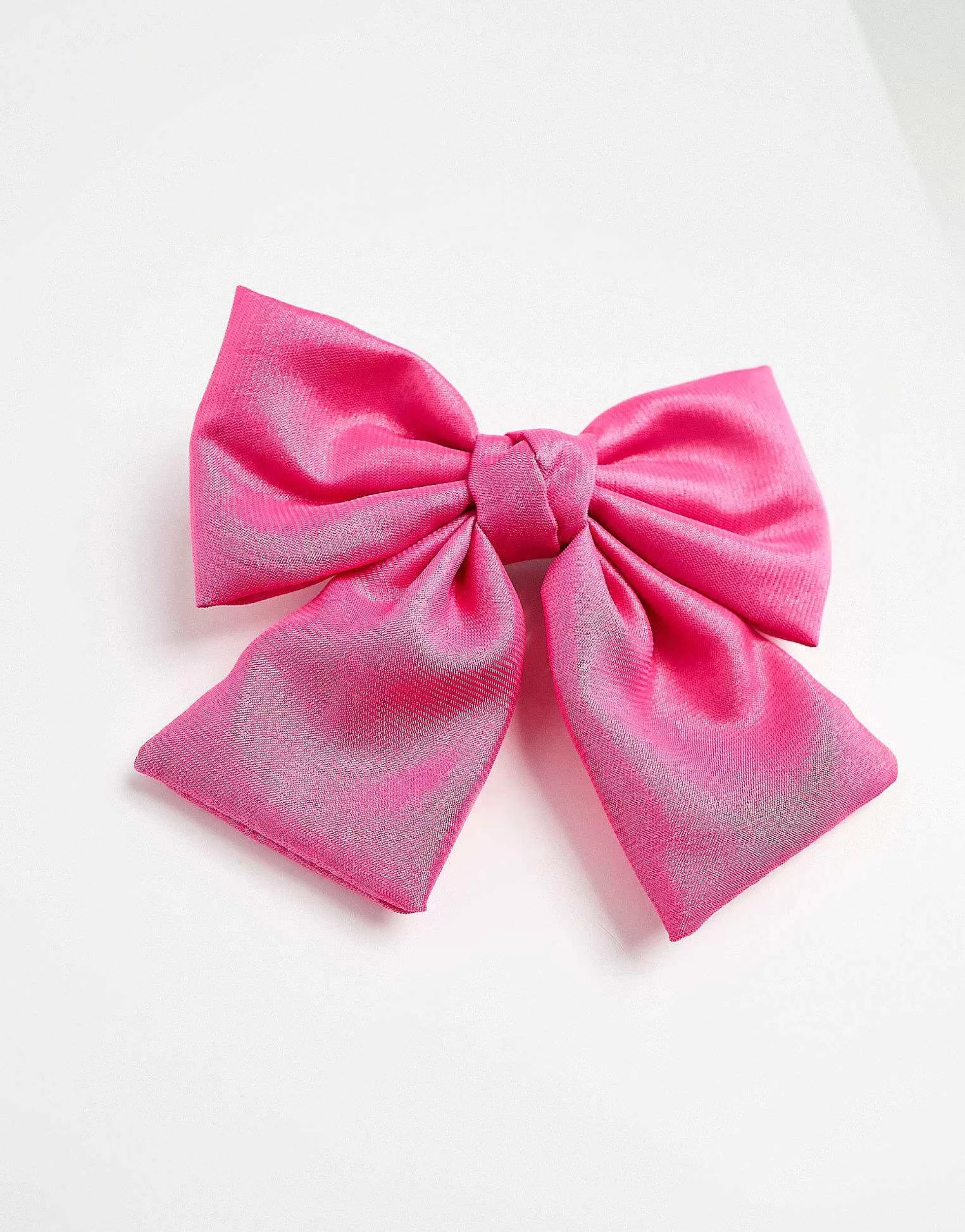 Women DesignB London Satin Hair Bow Clip