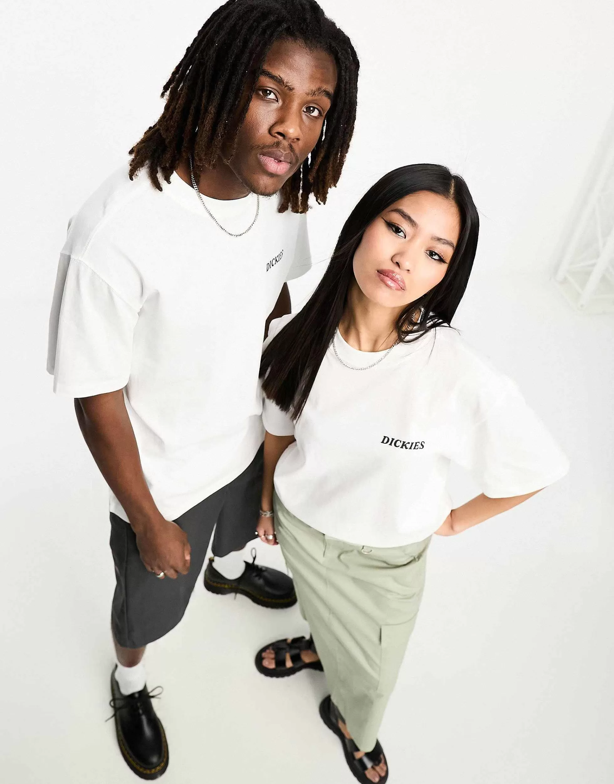 Women Dickies Fair Oaks Sunshine Back Print T-Shirt In Resort Pack Exclusive To Asos
