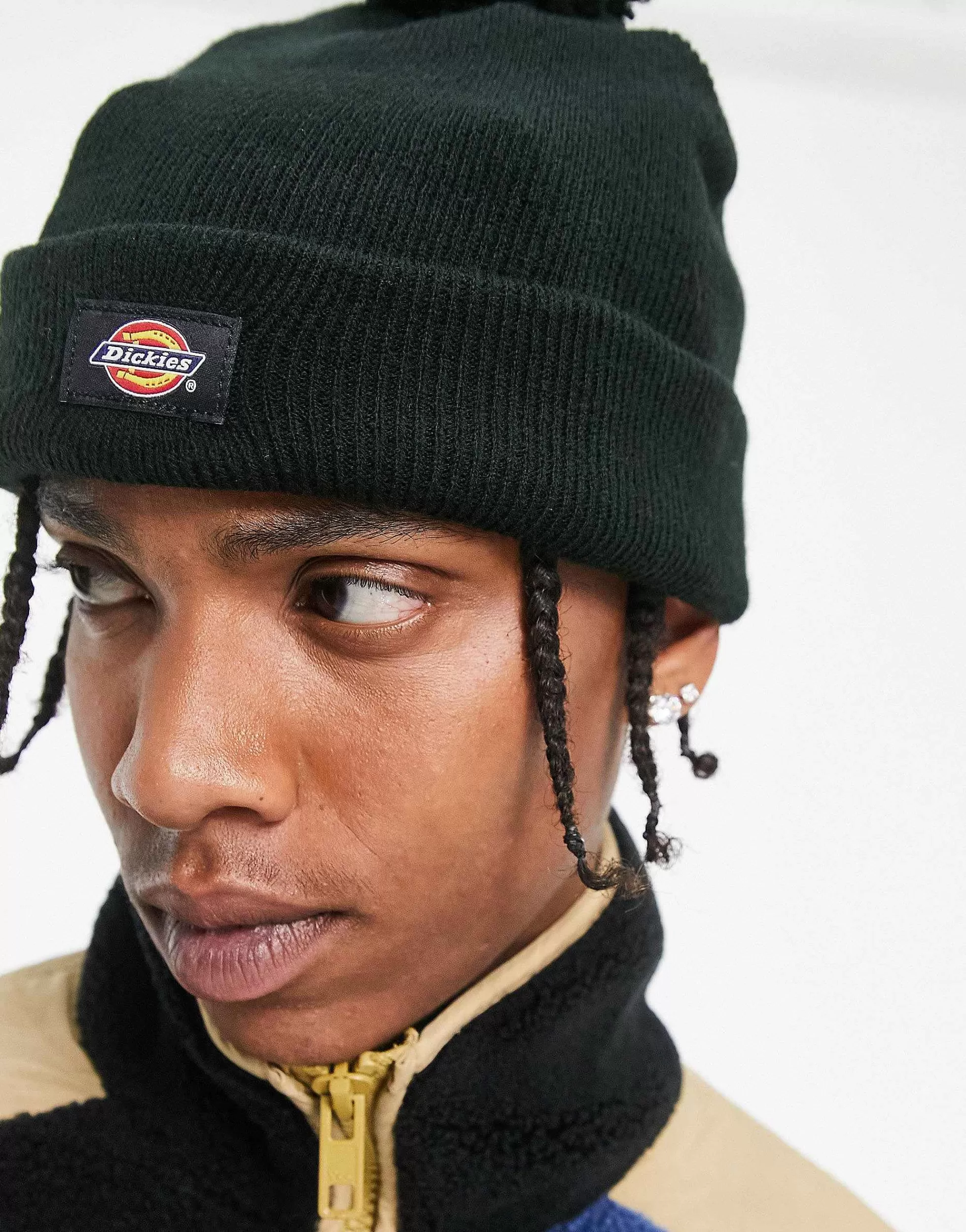 Women Dickies Gibsland Bobble Beanie In