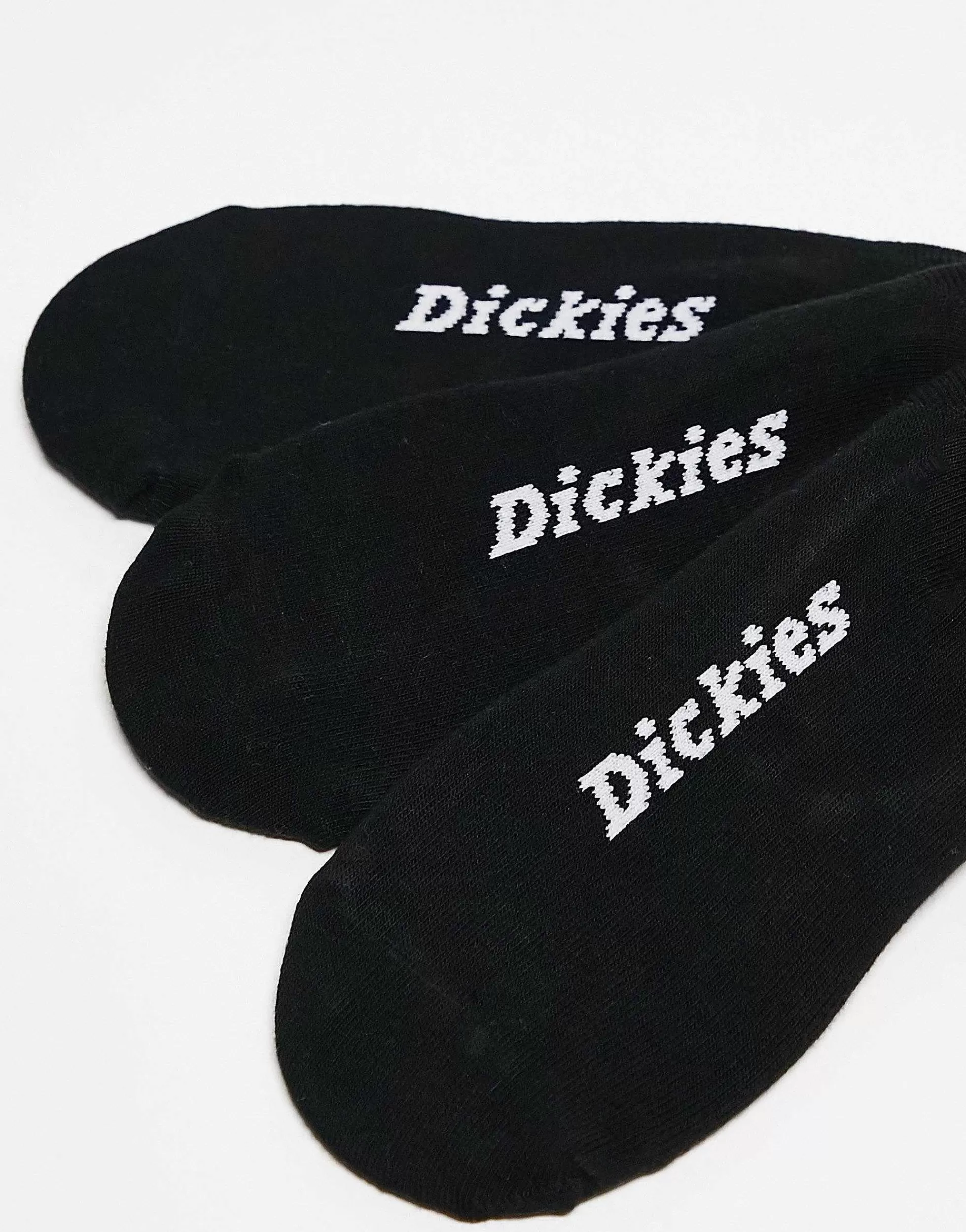 Men Dickies Invisible 3 Pack Socks In