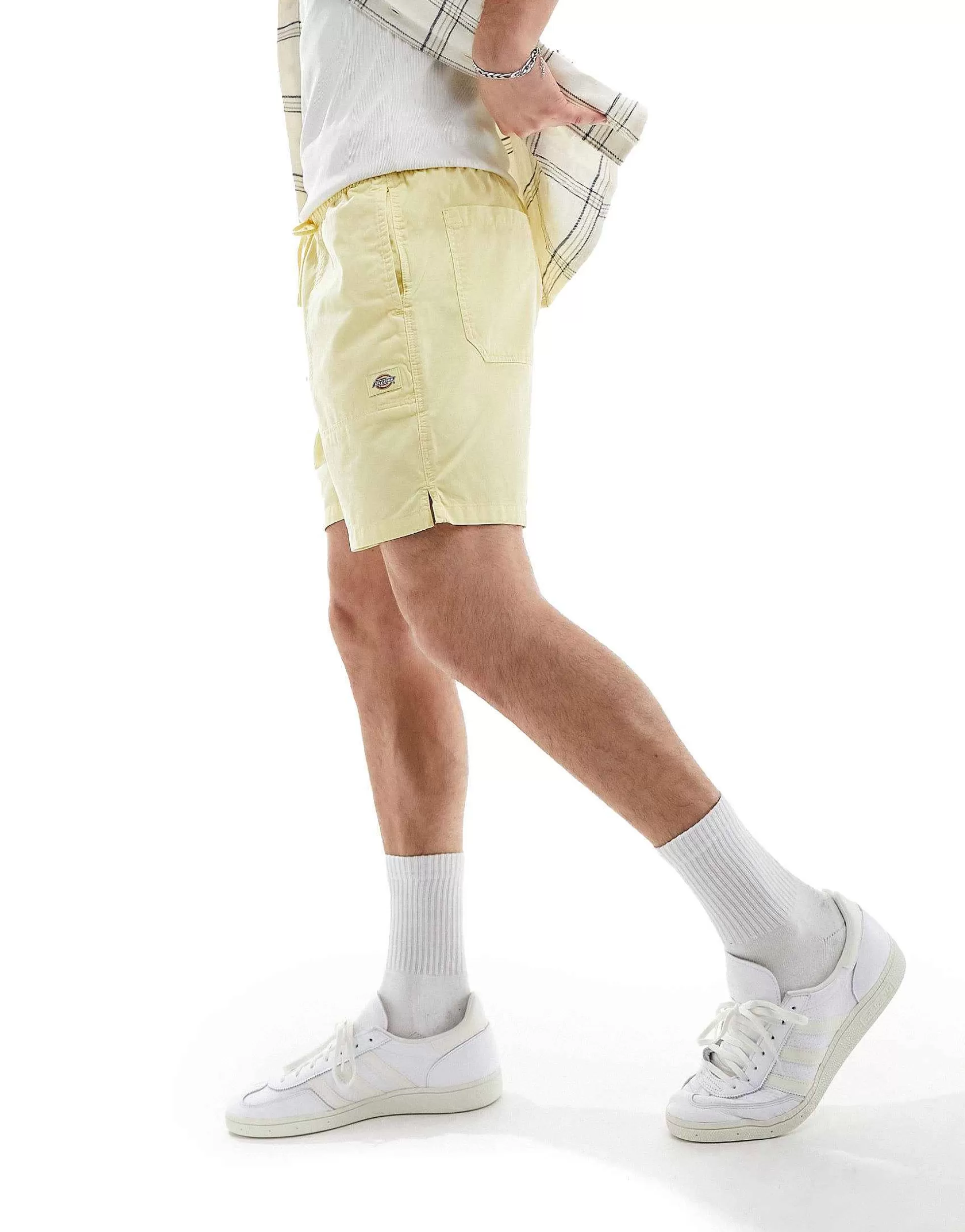 Men Dickies Pelican Rapids Shorts In Pale
