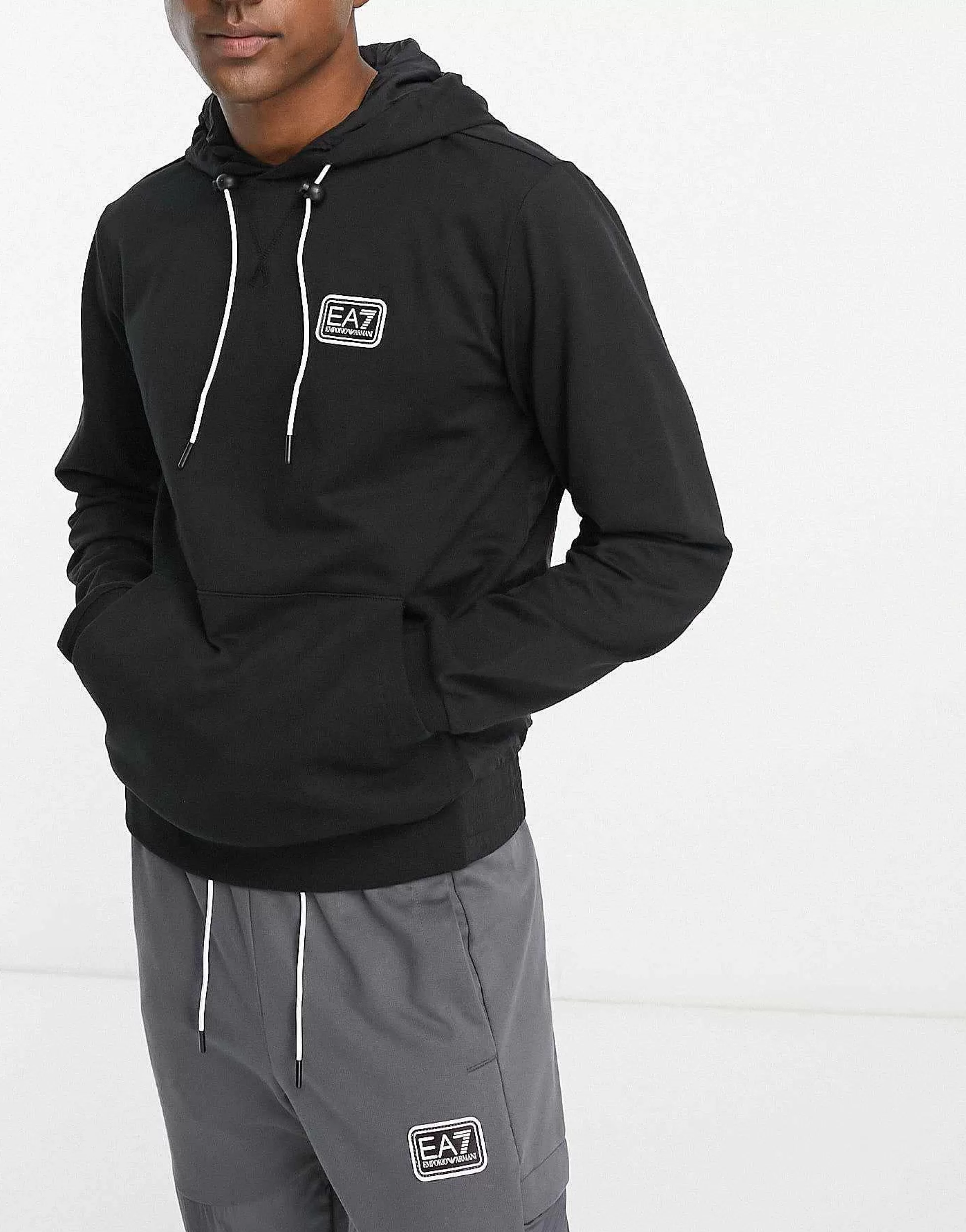 Men EA7 Emporio Armani Core Nylon Mix Tracksuit In