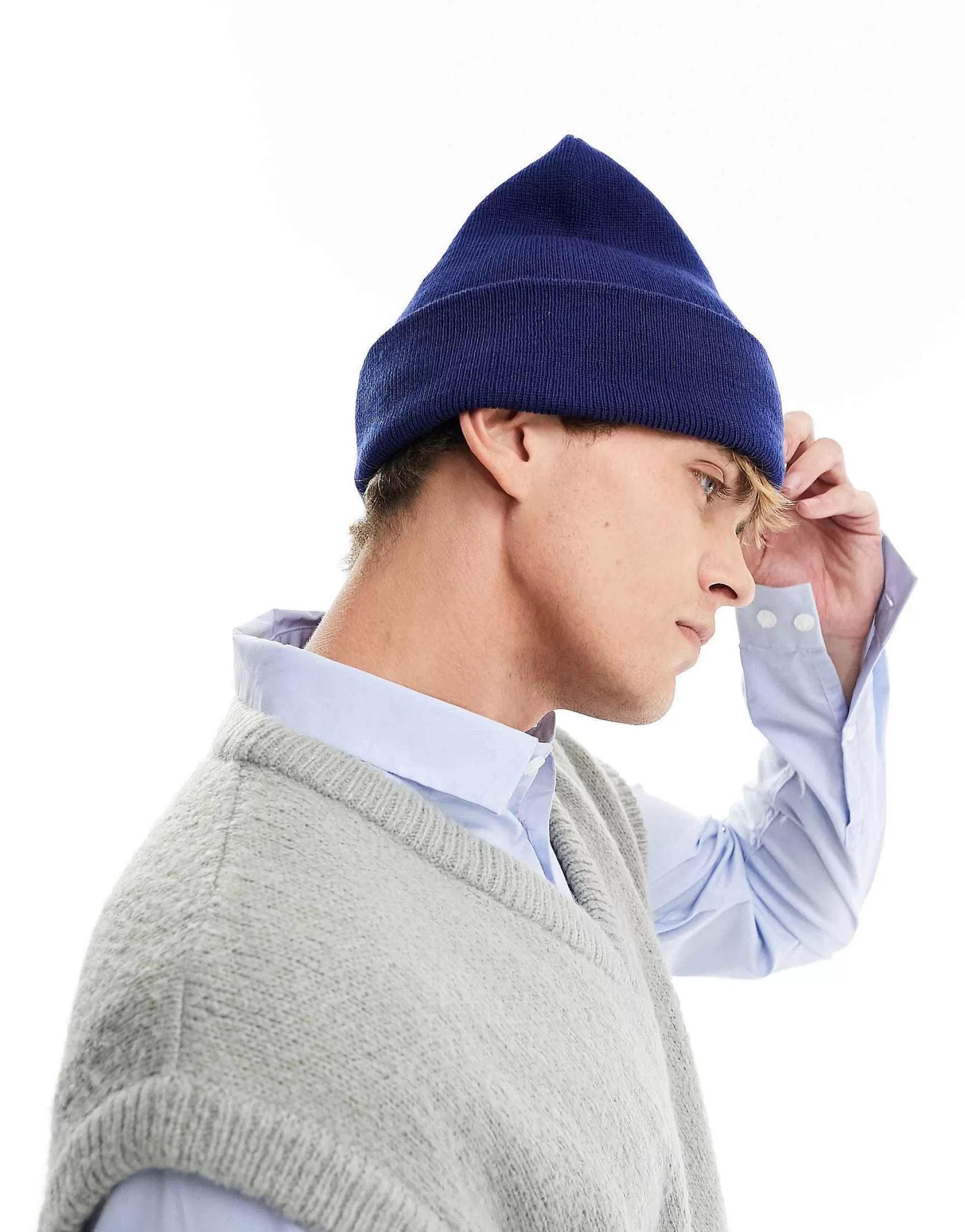 Men G-Star Effo Beanie In Blue