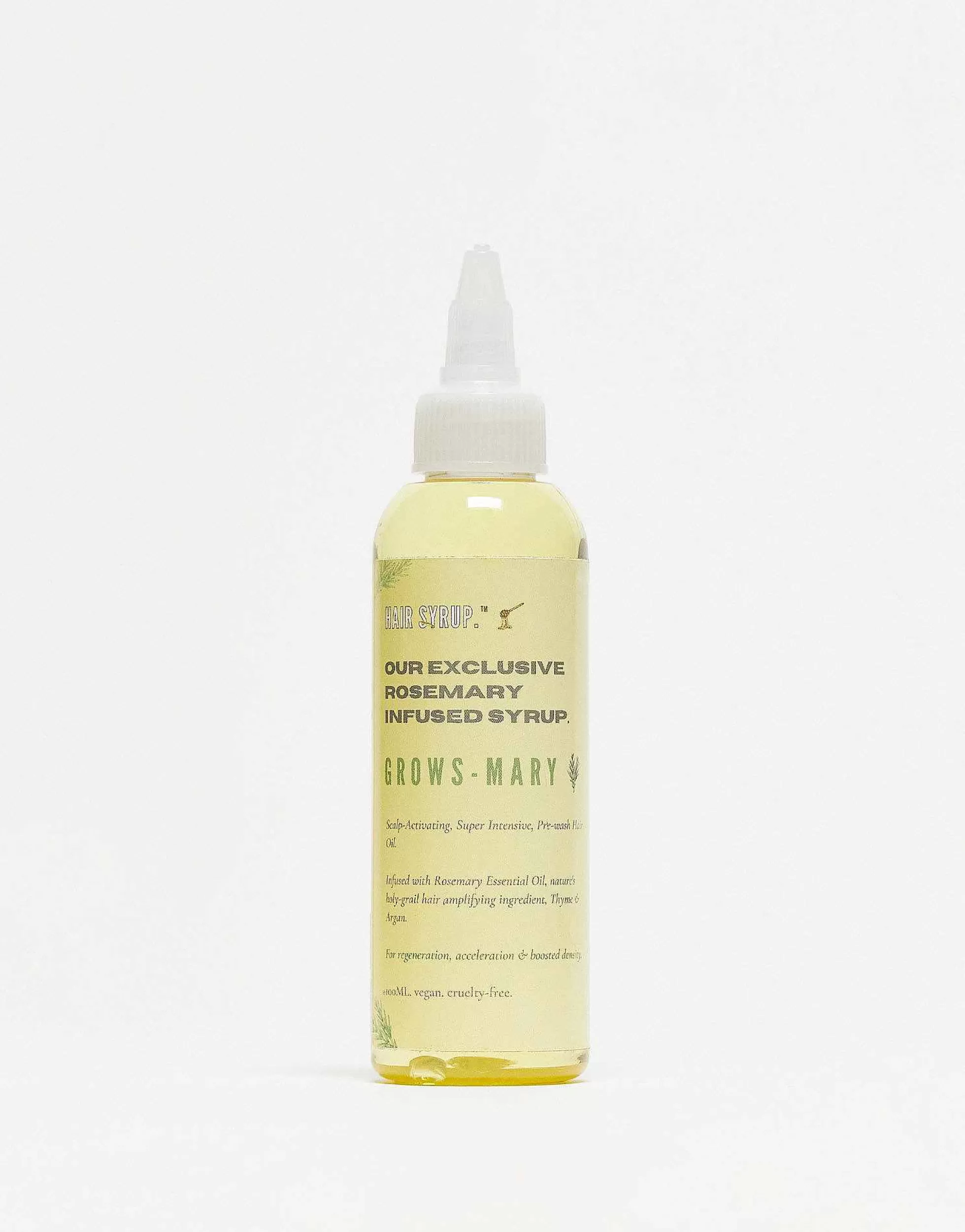 Women Hair Syrup Growsmary Thickening Pre-Wash Hair Oil 100Ml