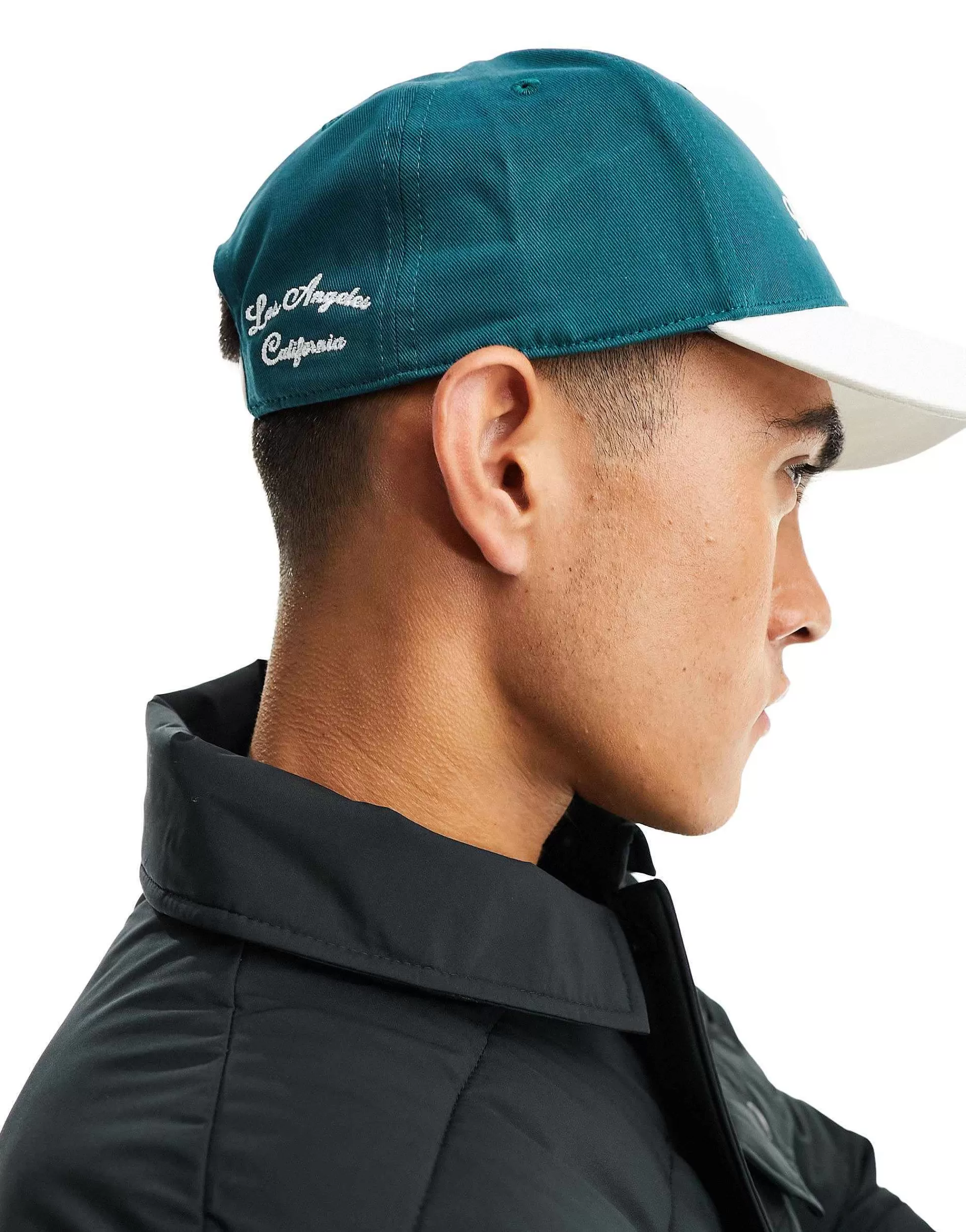 Men Hollister Logo Snapback Baseball Cap In