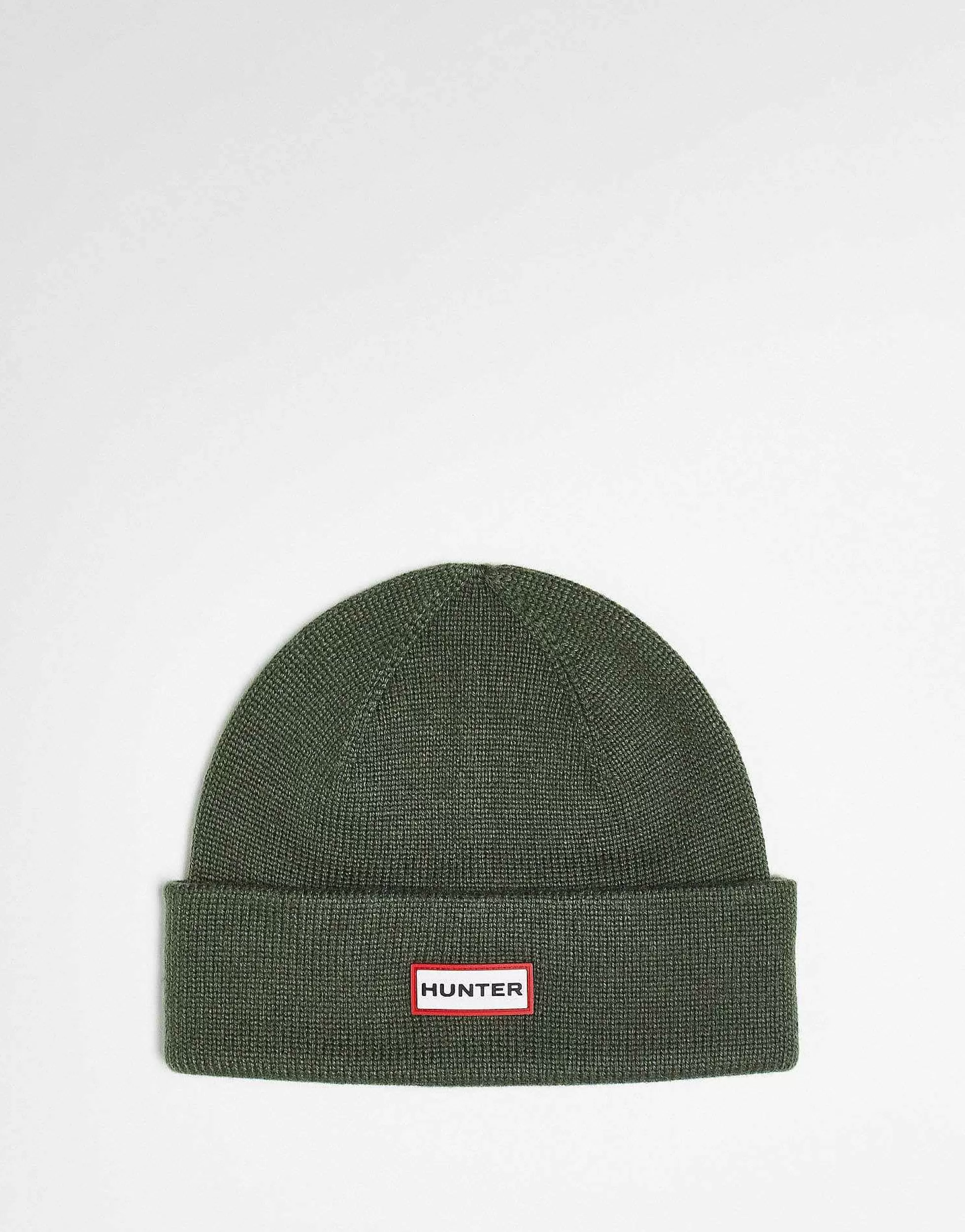 Men Hunter Beanie With Tab Logo In