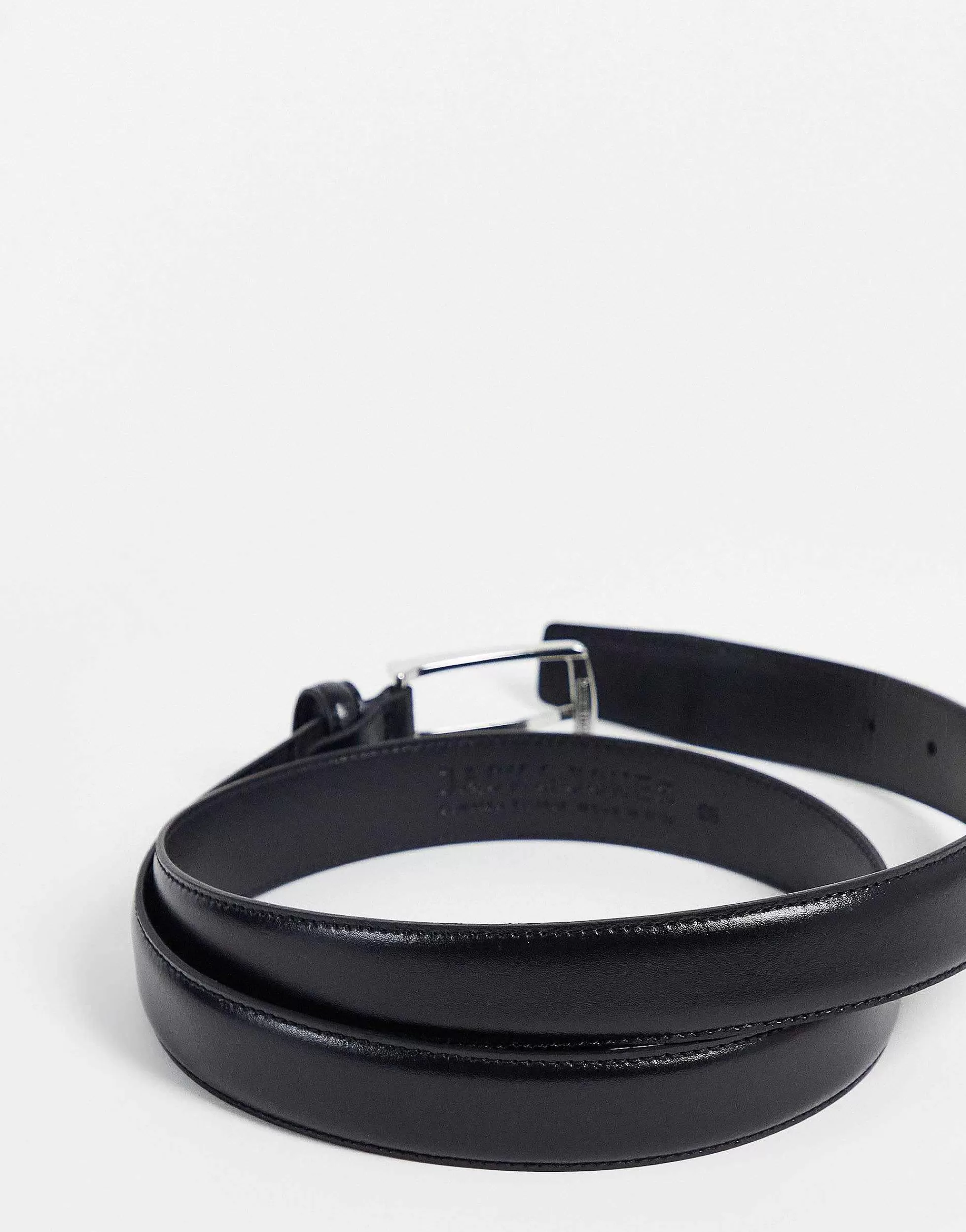 Men Jack & Jones Premium Leather Belt In