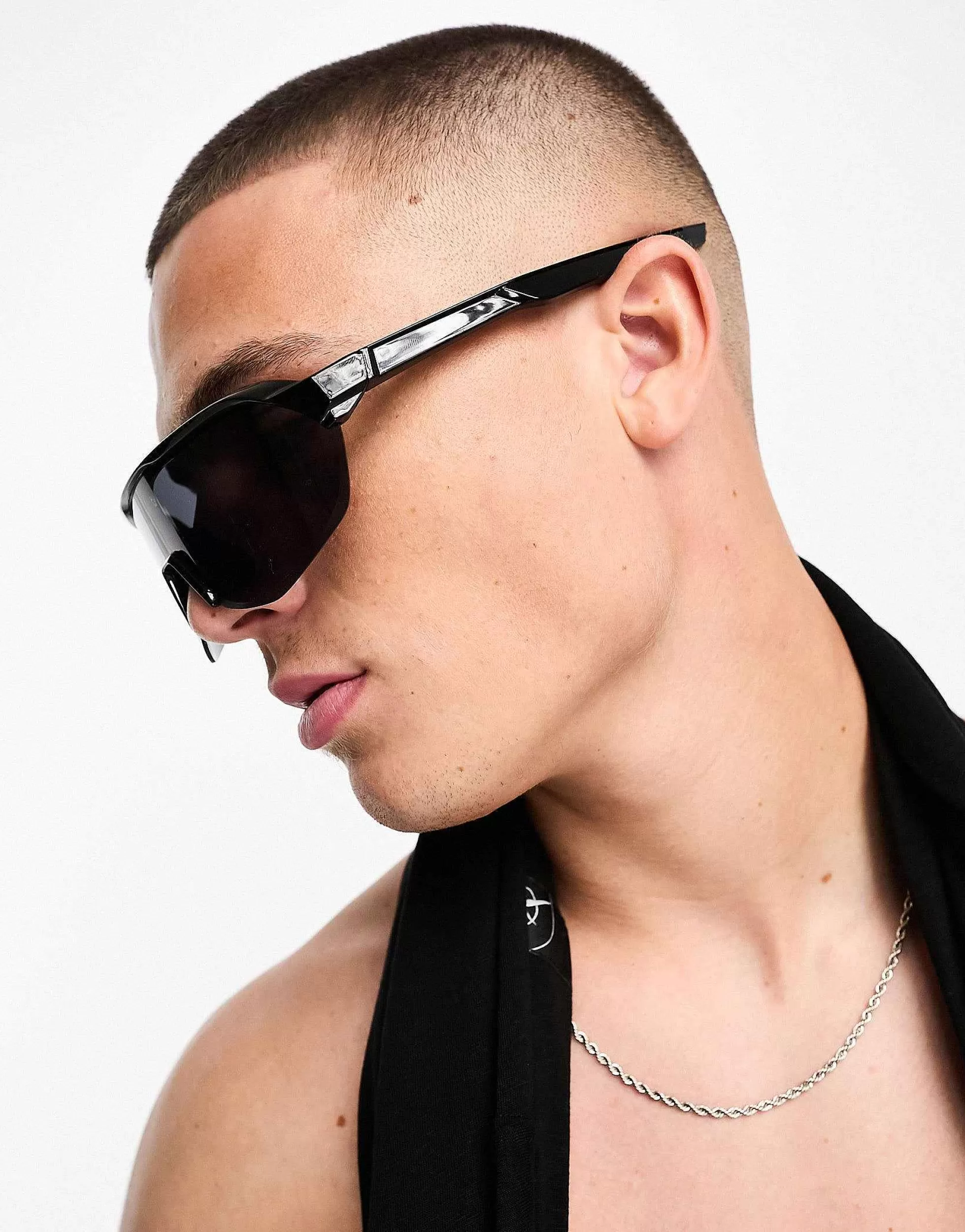 Men Jack & Jones Retro Sporty Sunglasses In