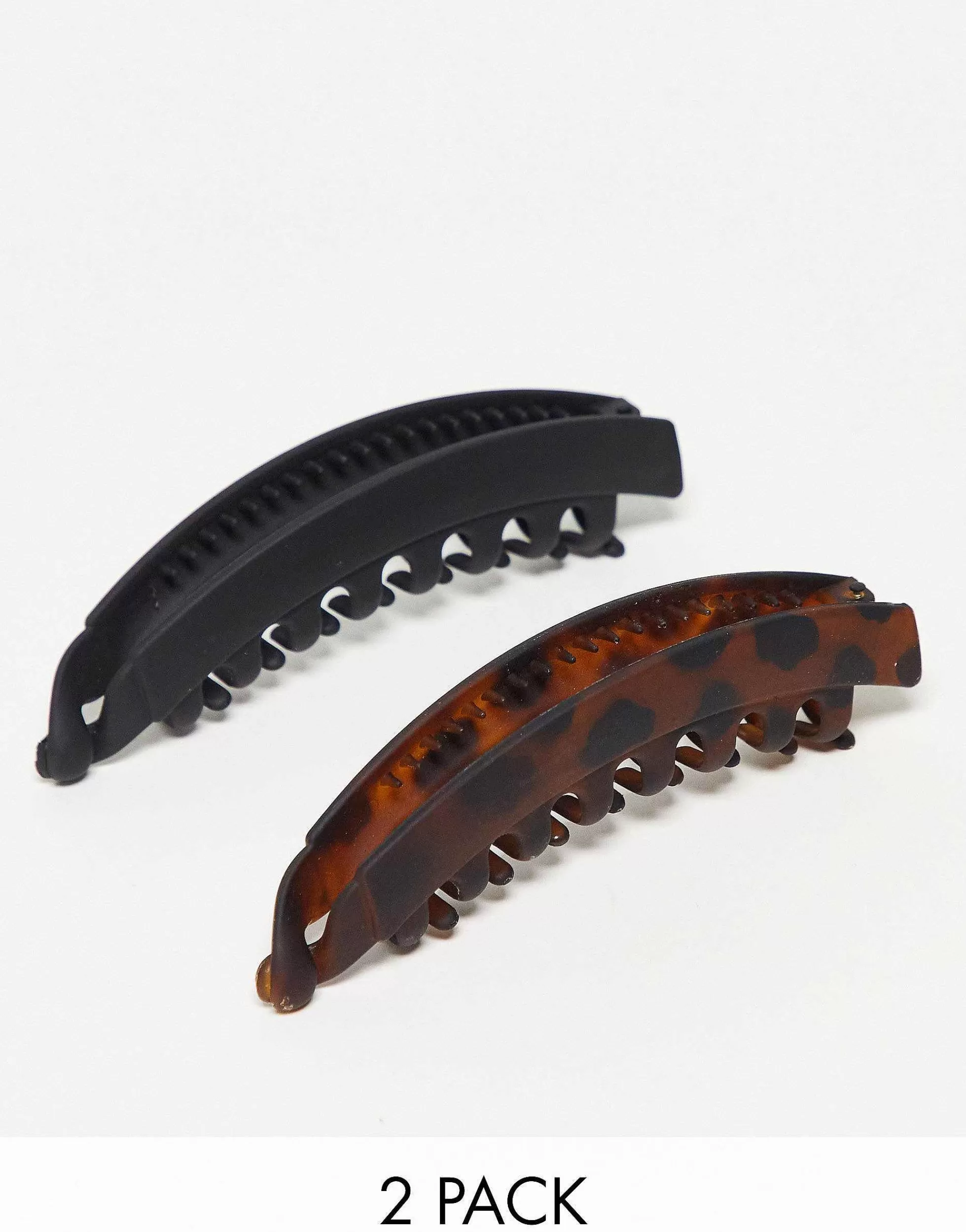 Women Kitsch Banana Clip 2 Pack