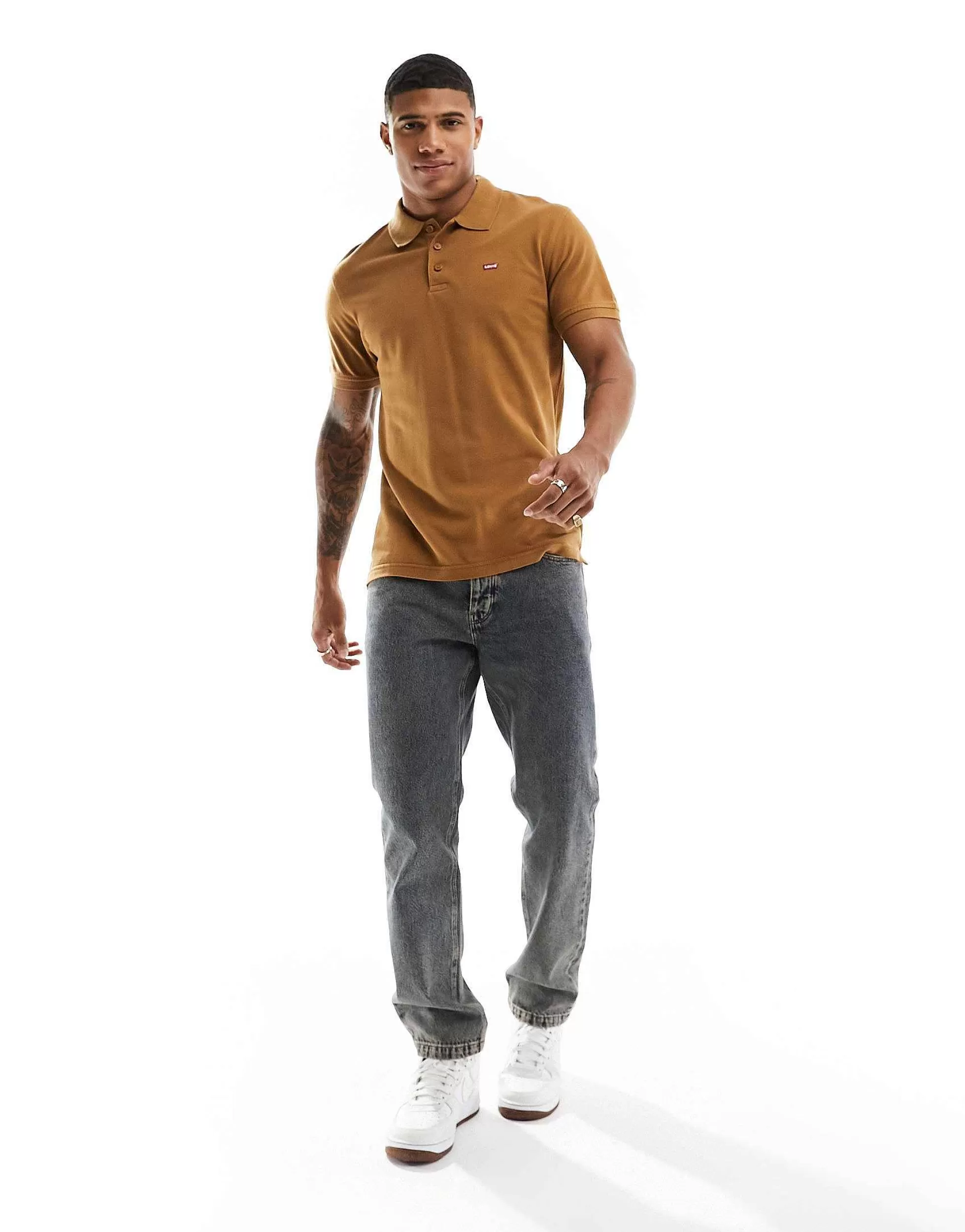 Men Levi's Polo Shirt In With Logo