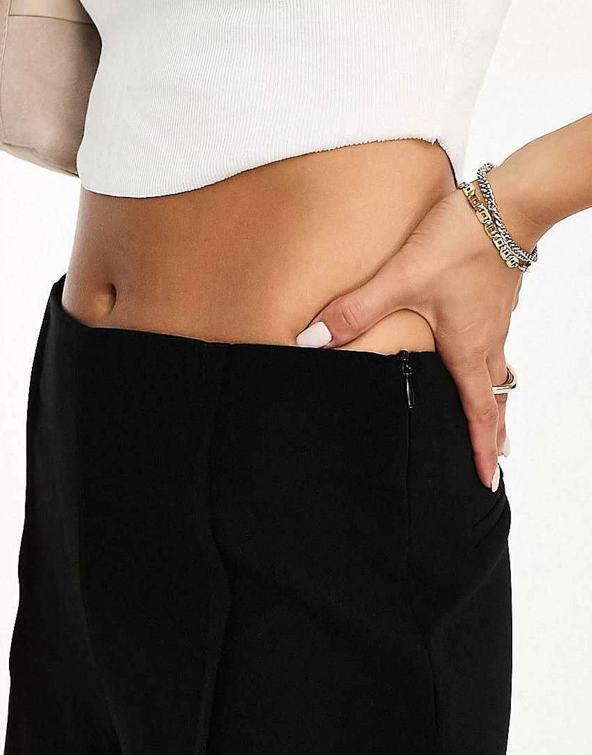 Women Mango High Waist Tailored Short In