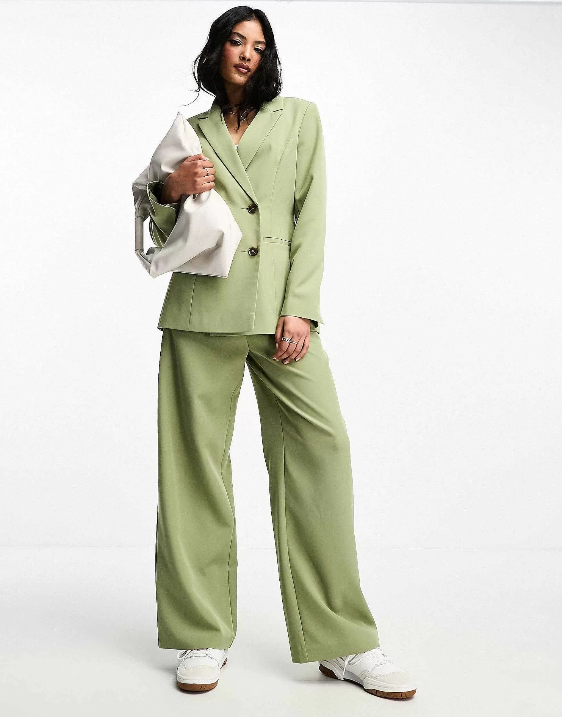 Women Miss Selfridge Oversized Double Breasted Blazer In
