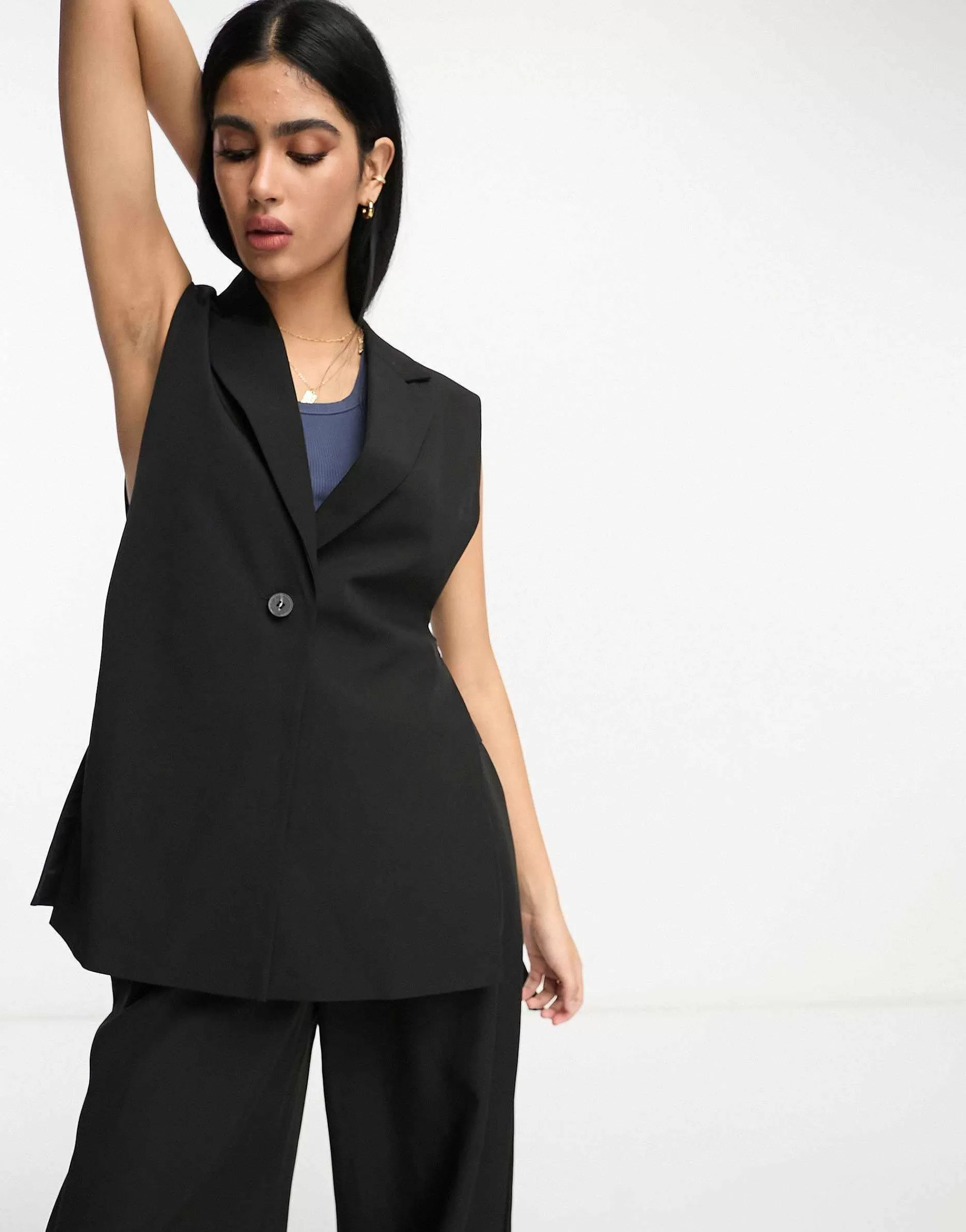 Women Miss Selfridge Tailoring Co-Ord In Black