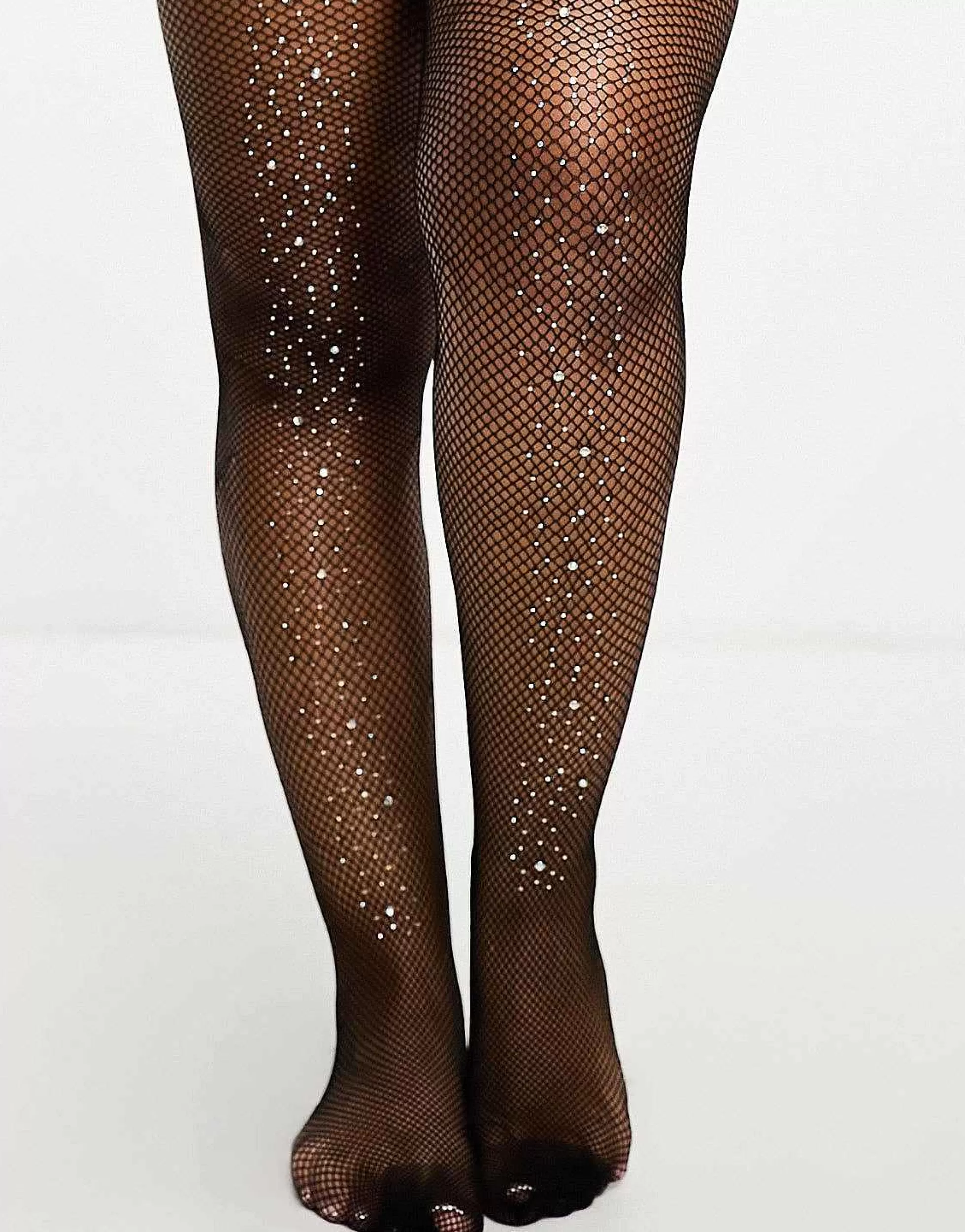Women My Accessories Curve My Accessories London Curve Front Scatter Embellished Tights In