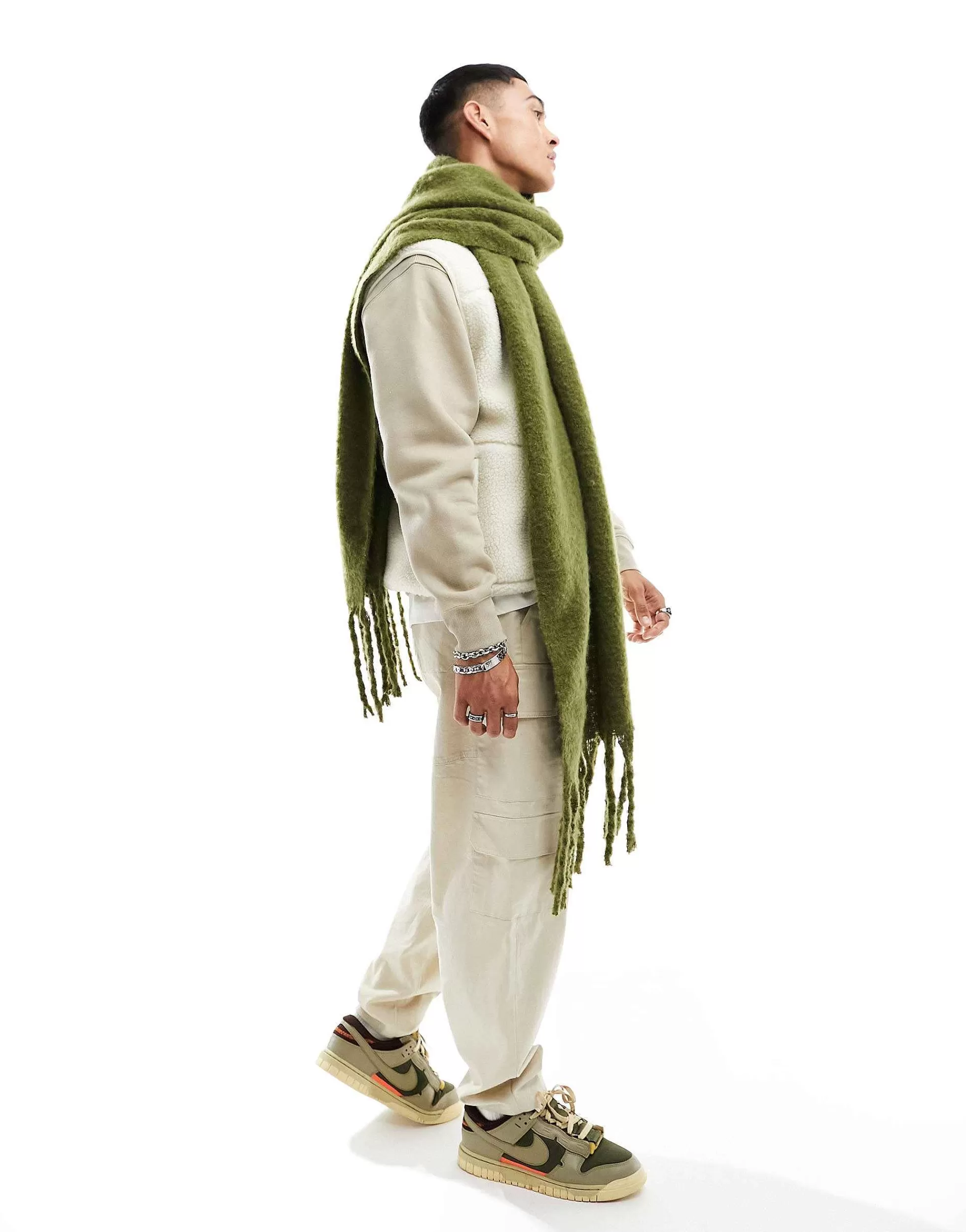Men My Accessories Man Blanket Scarf In