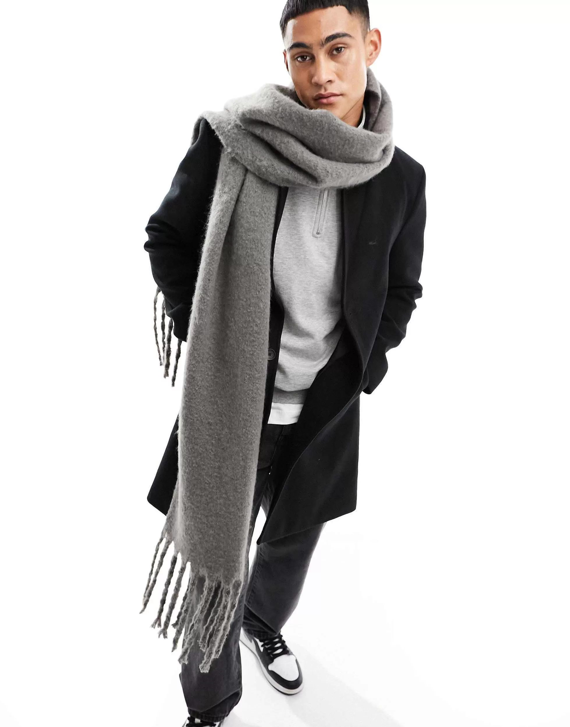Men My Accessories Man Blanket Scarf In