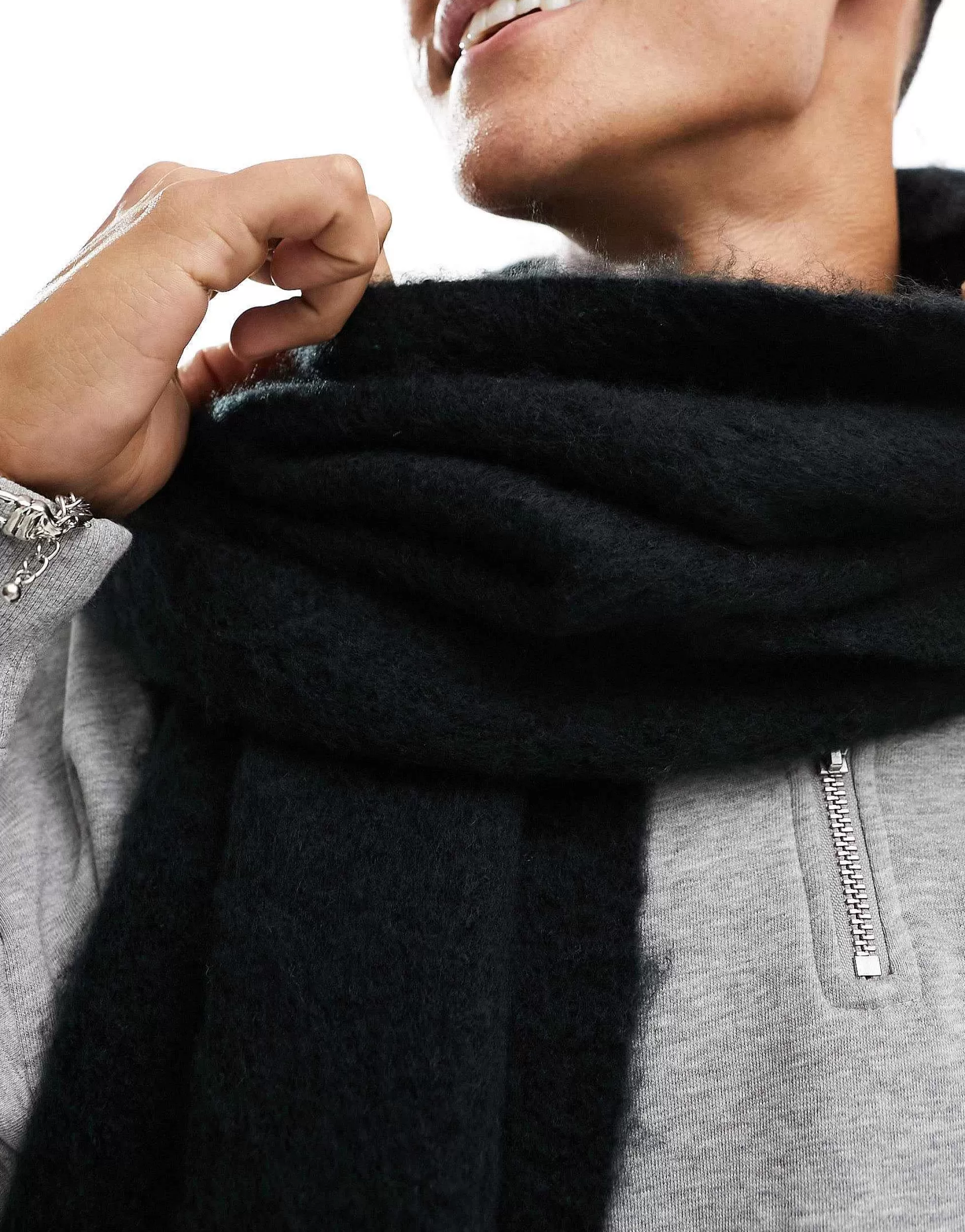 Men My Accessories Man Blanket Scarf In