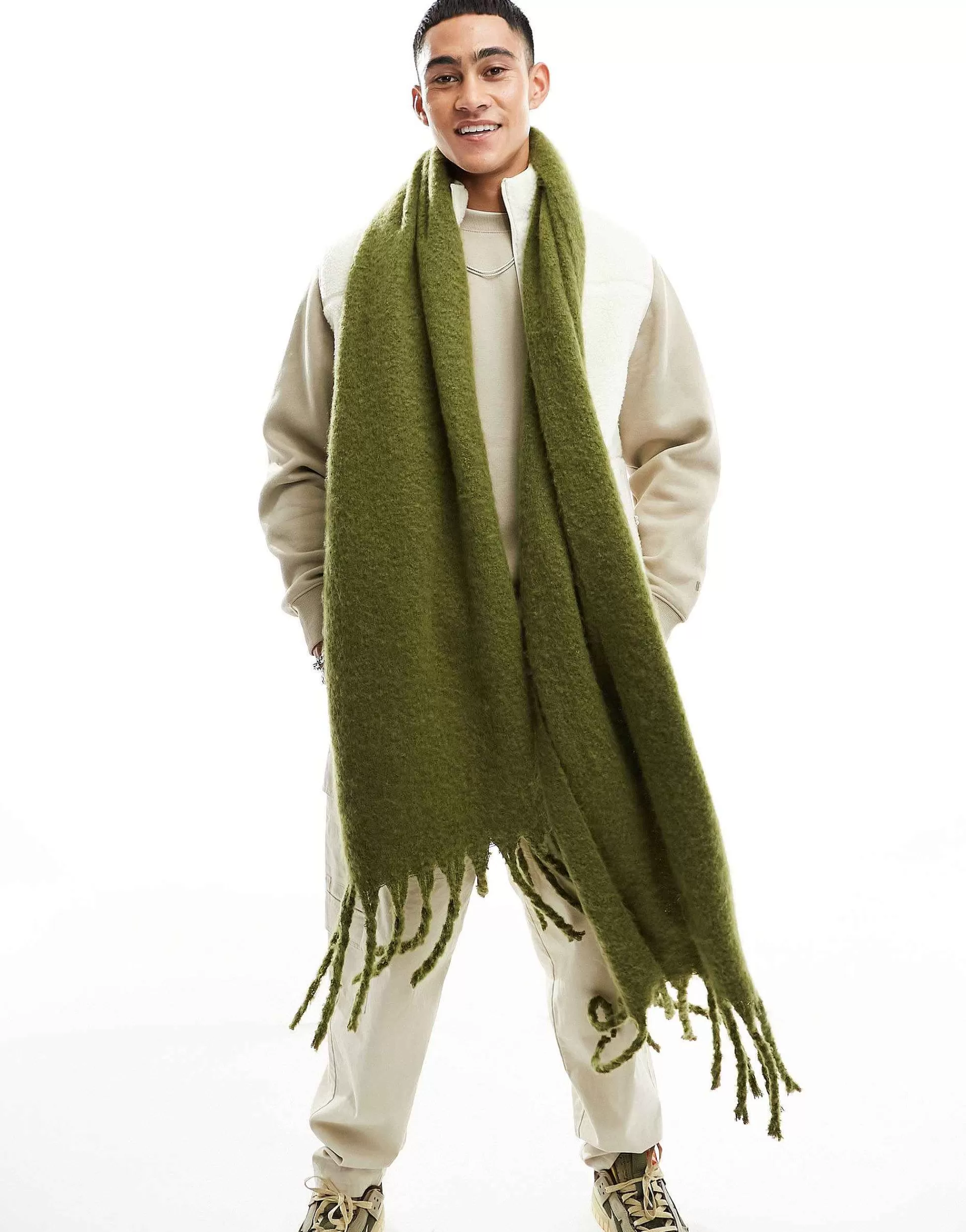 Men My Accessories Man Blanket Scarf In