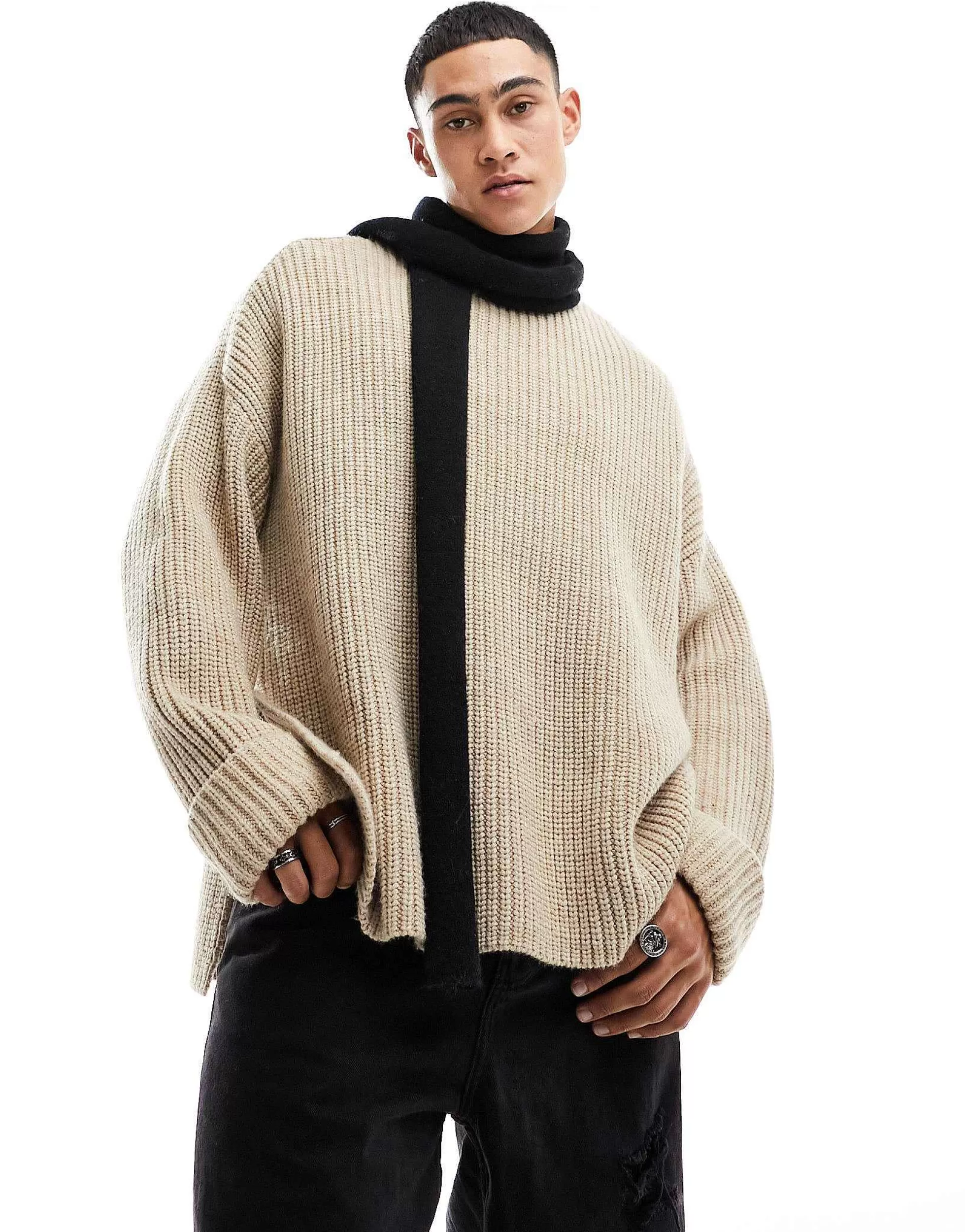 Men My Accessories Man Skinny Scarf In