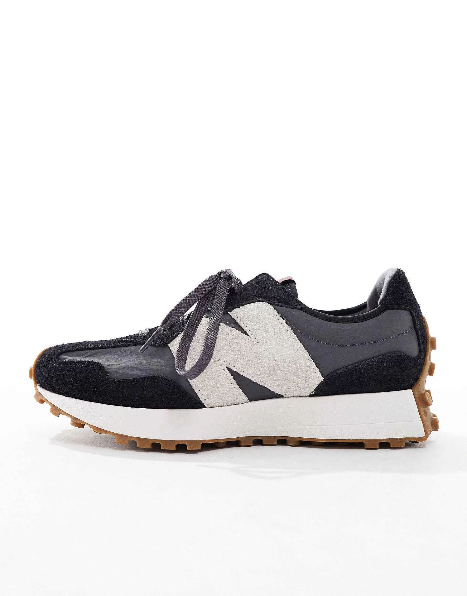Women New Balance 327 Trainers In Black And Grey - Exclusive To Asos