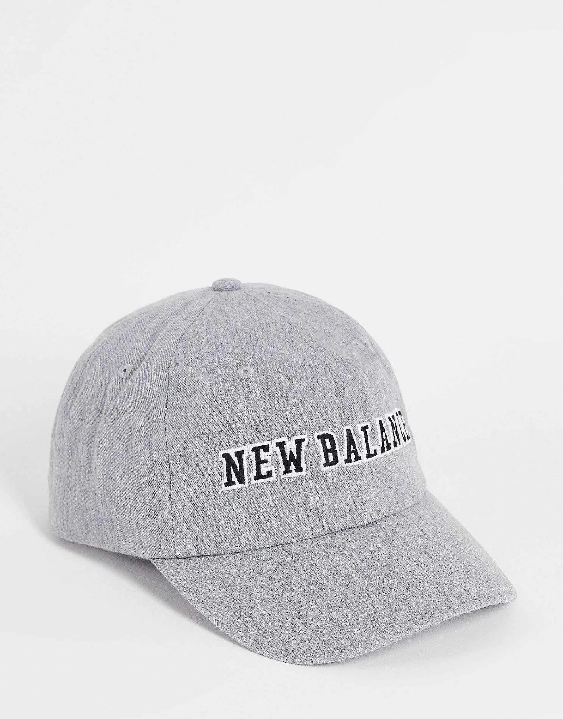 Women New Balance Collegiate Logo Baseball Cap In Slate