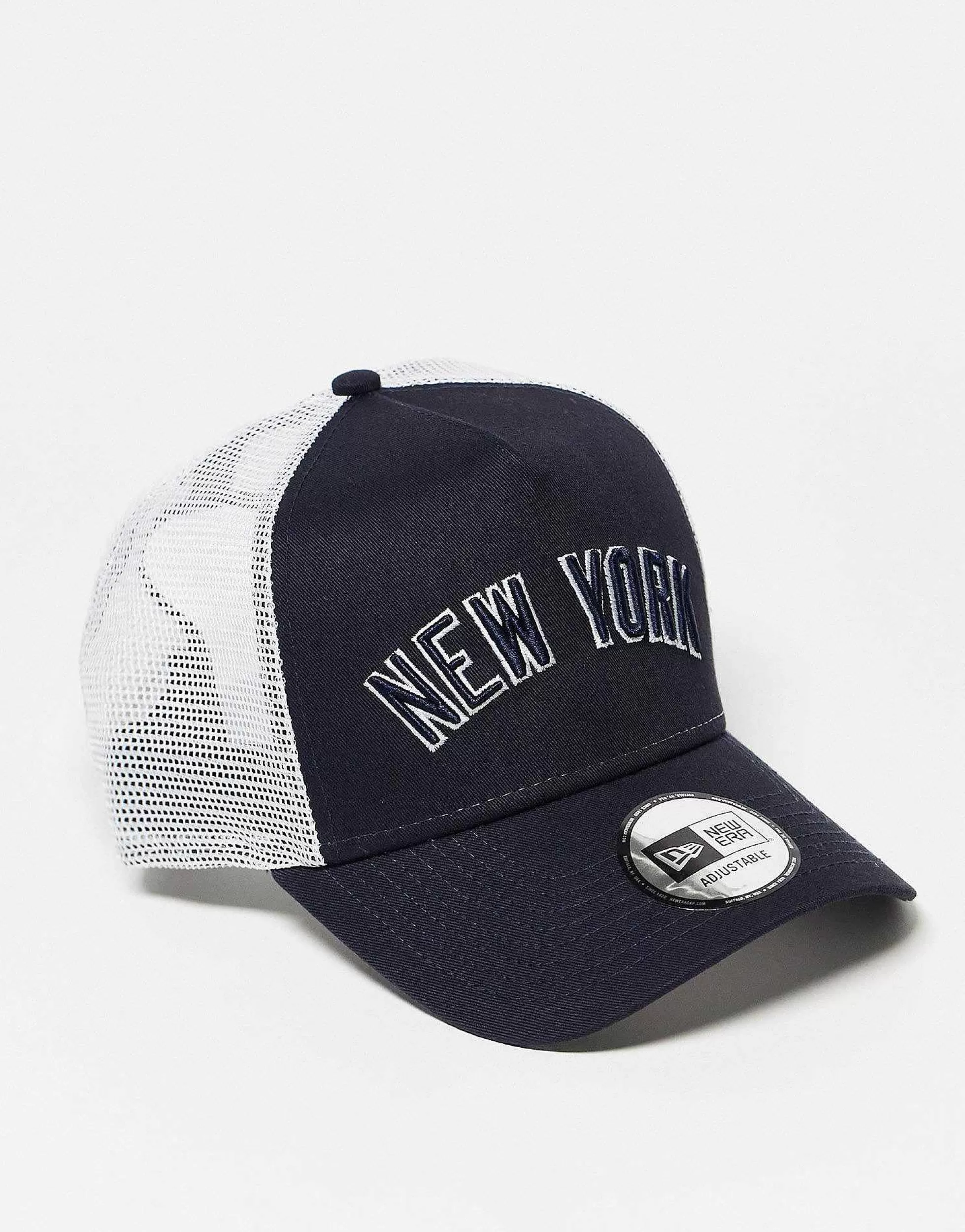 Women New Era New York Cap In And White