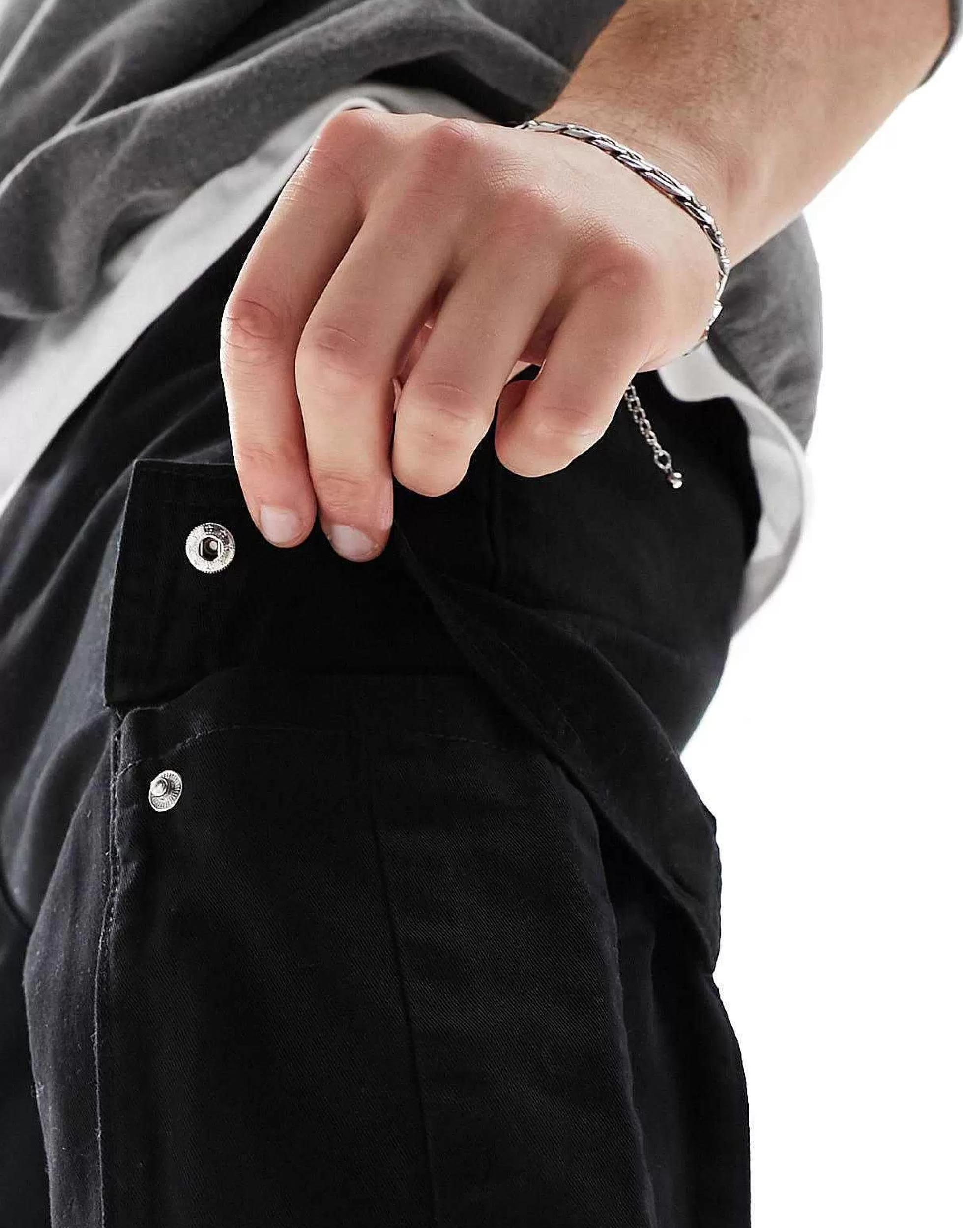 Men New Look Cargo Trousers In