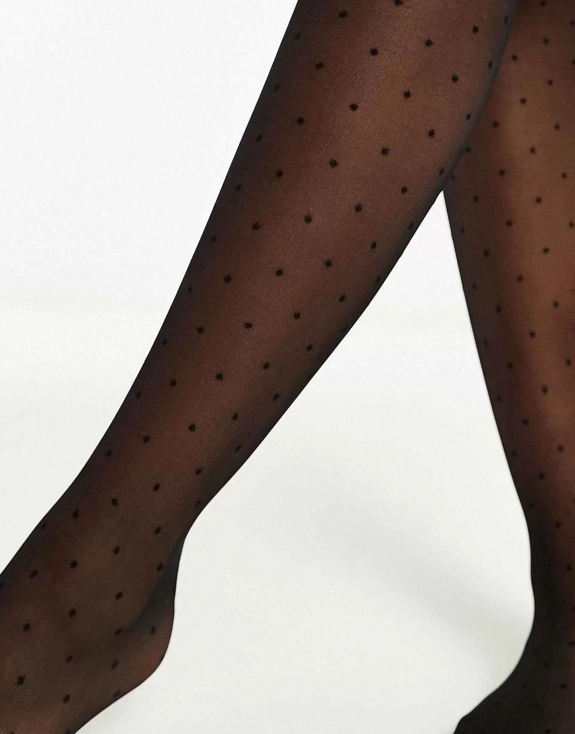 Women New Look Polka Dot Tights In