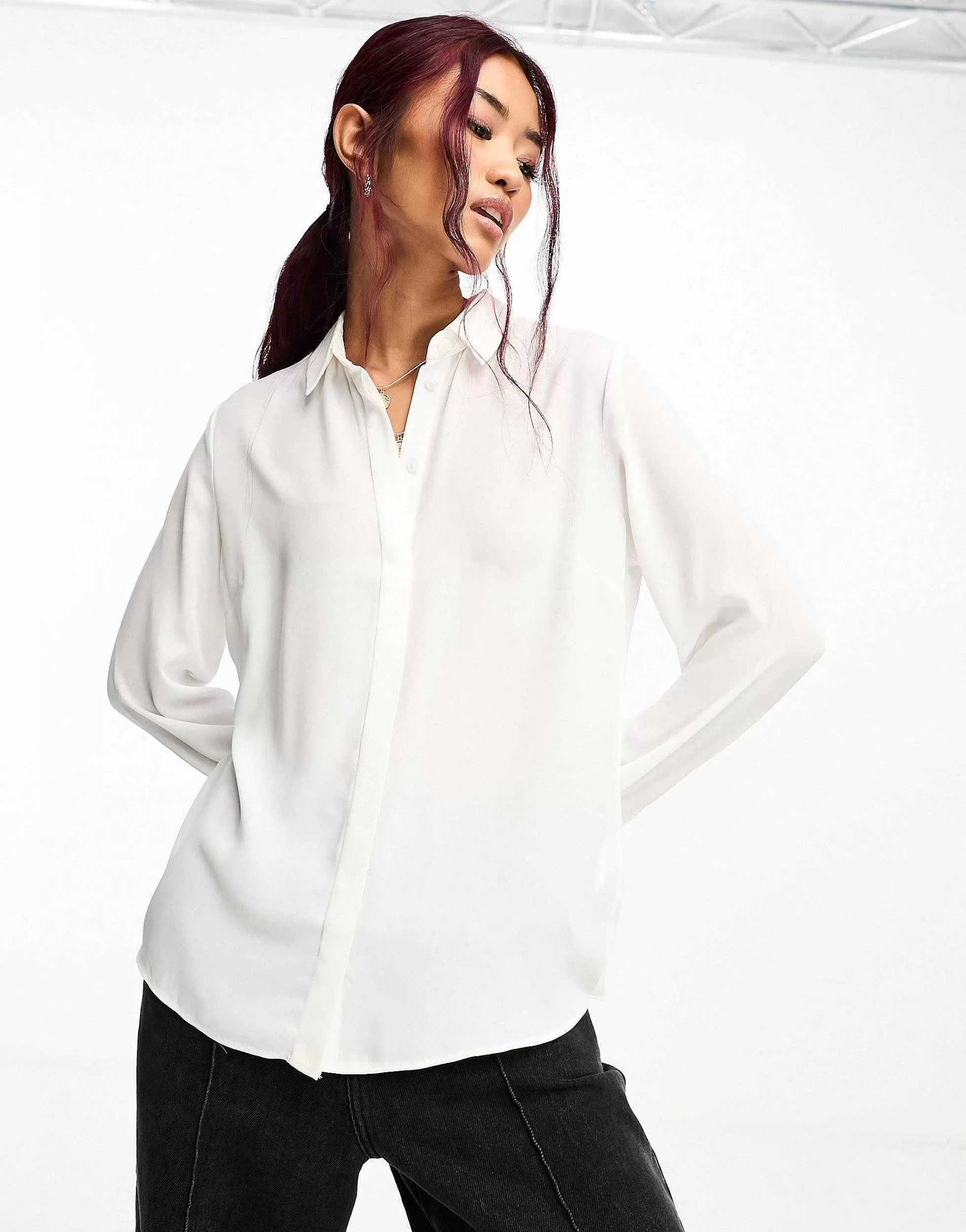 Women New Look Shirt In Off