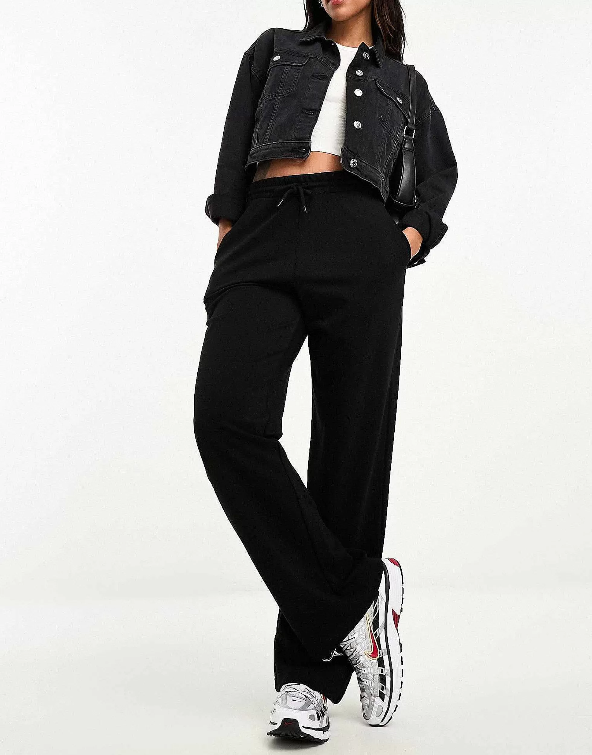 Women New Look Wide Leg Joggers In