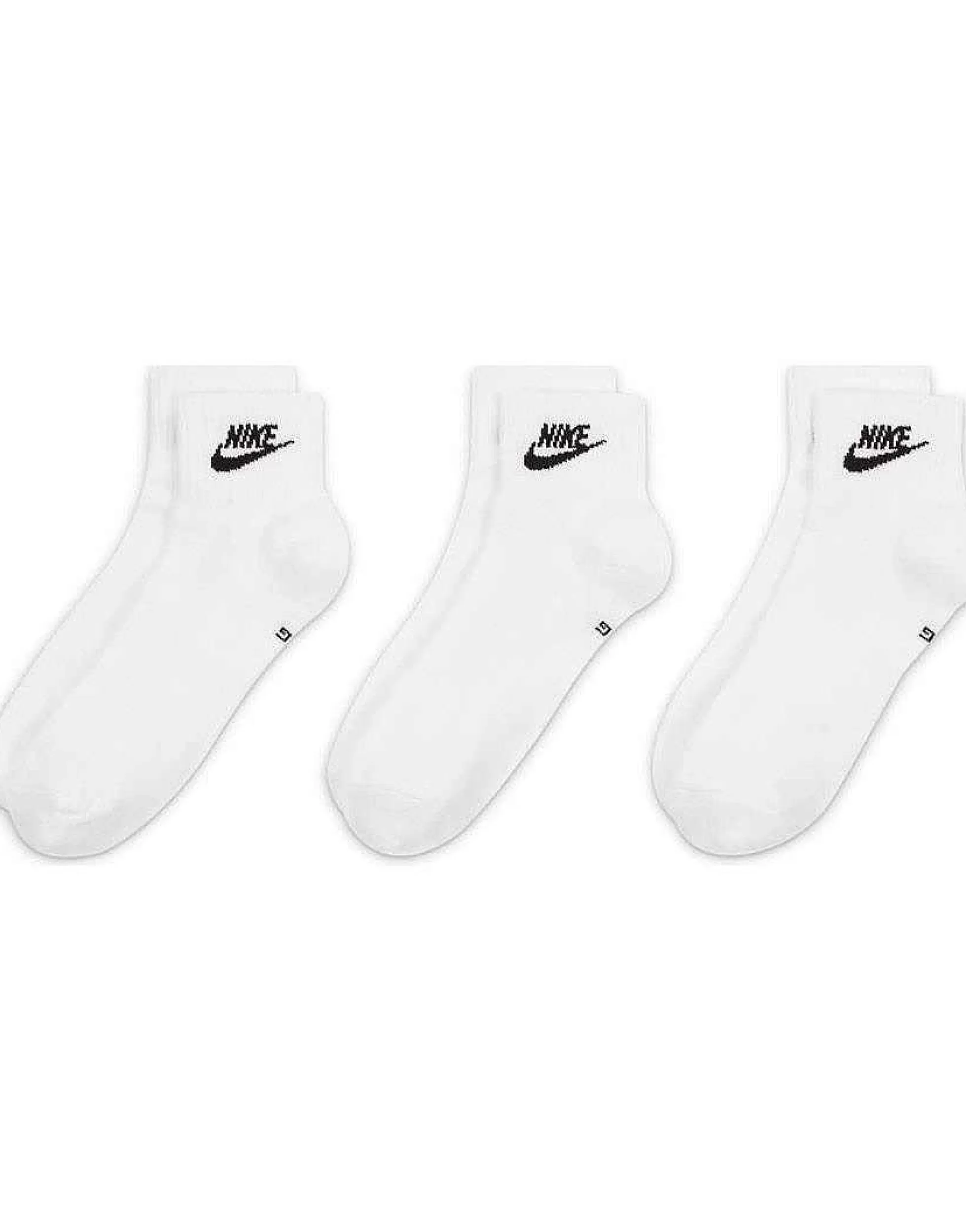 Men Nike Everyday Essential 3 Pack Ankle Socks In
