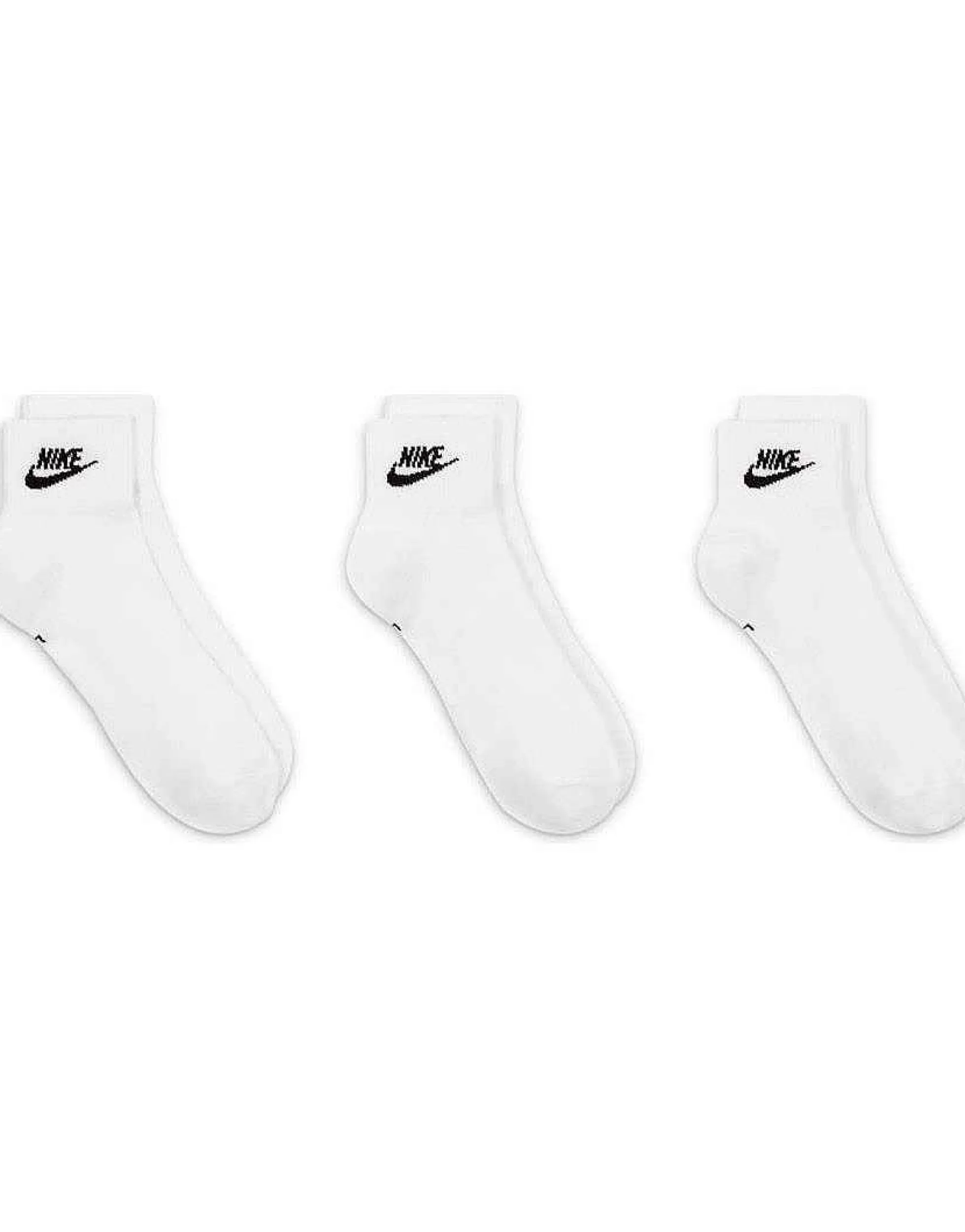 Men Nike Everyday Essential 3 Pack Ankle Socks In