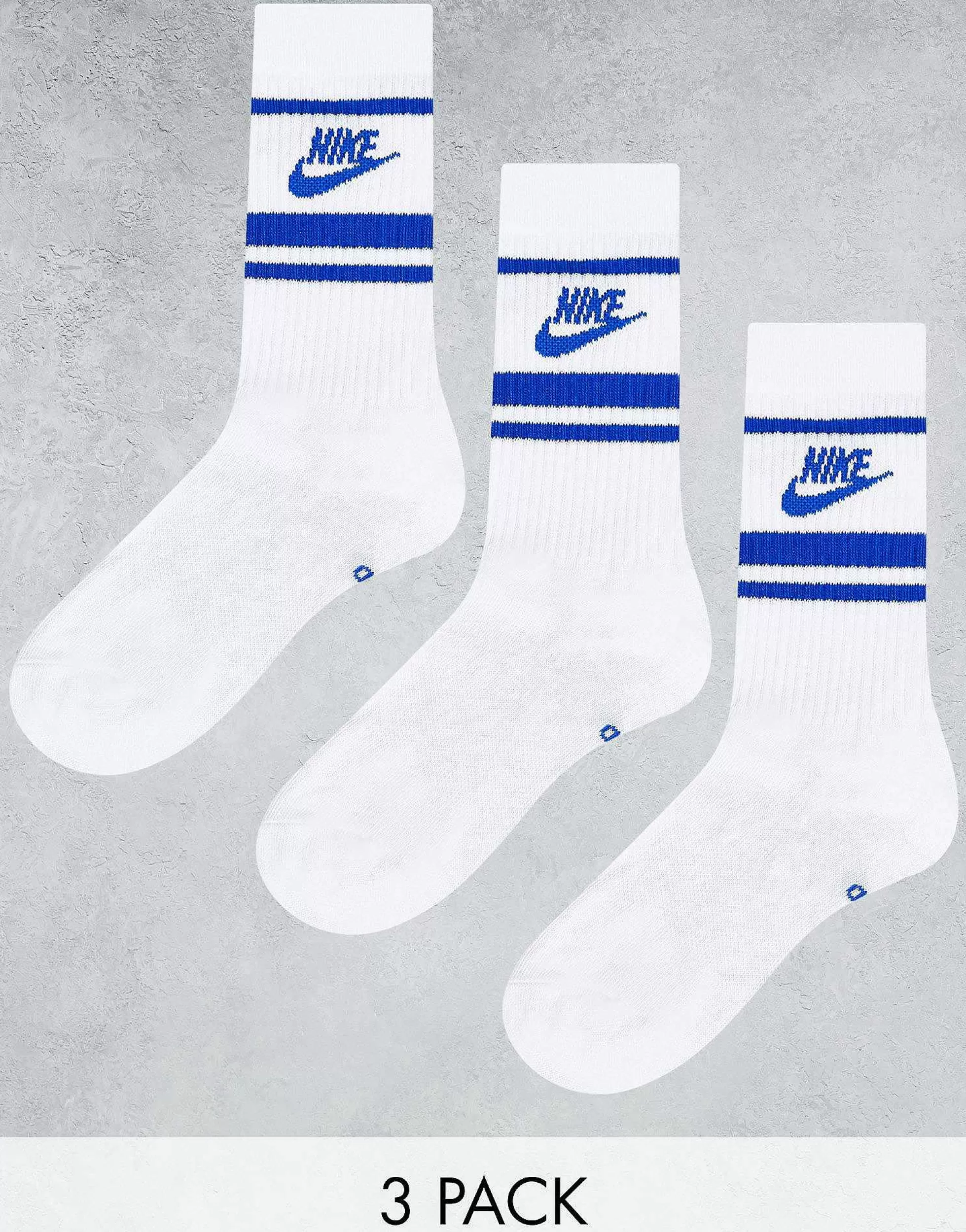 Men Nike Everyday Essential 3 Pack Socks In /Blue