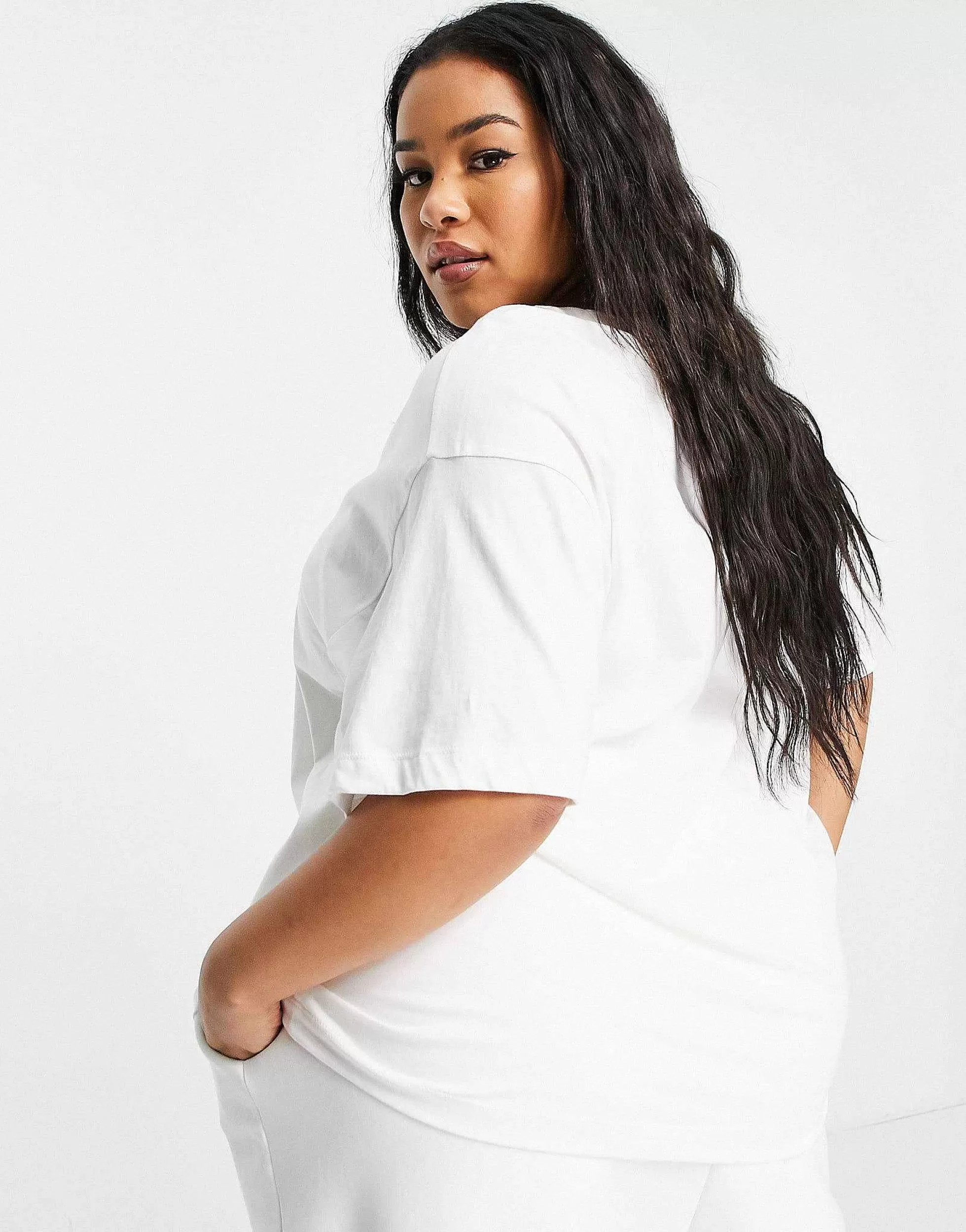 Women Nike Plus Central Swoosh Oversized T-Shirt In