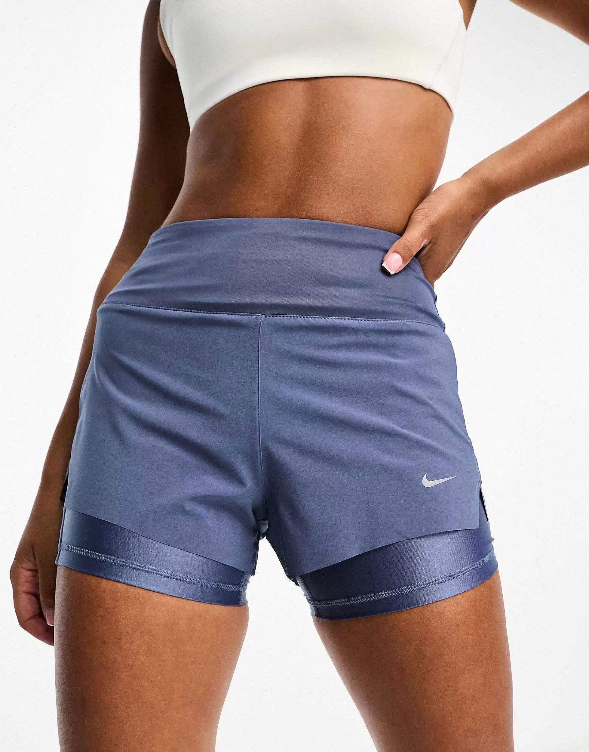 Women Nike Running Dri-Fit 3In 2 In 1 Shorts In