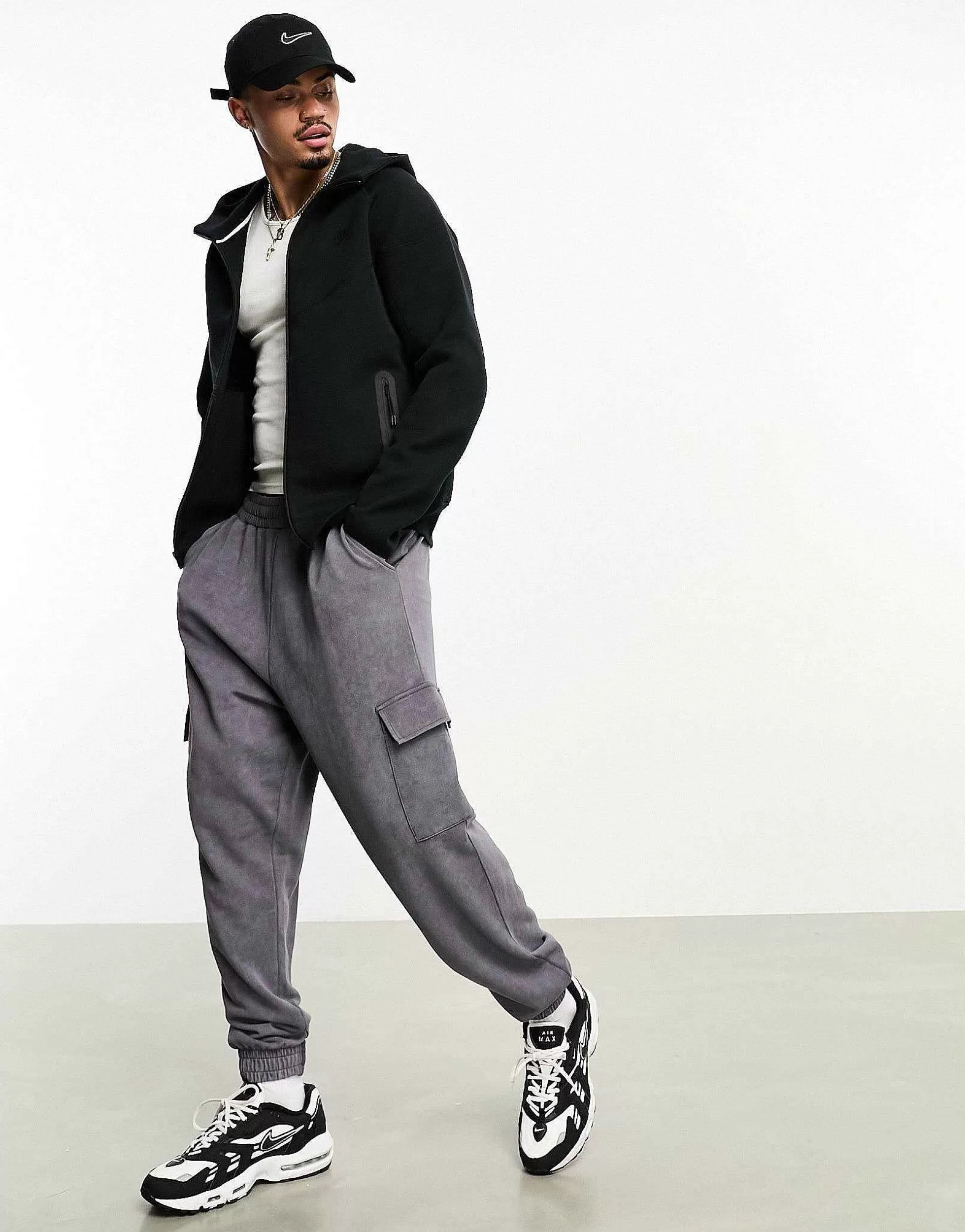 Men Nike Tech Fleece Full-Zip Hoodie In
