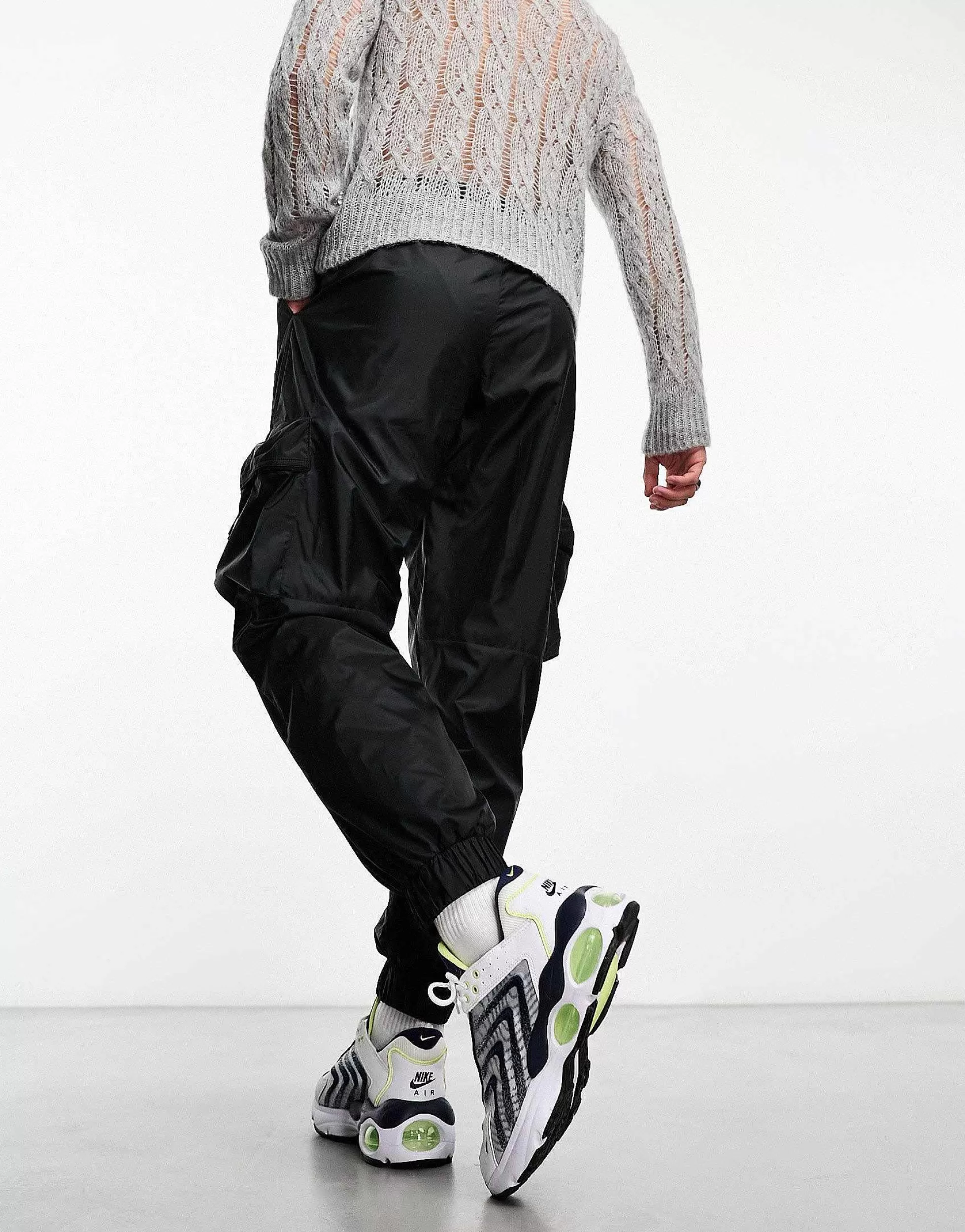 Men Nike Tech Woven Lined Cargo Trousers In