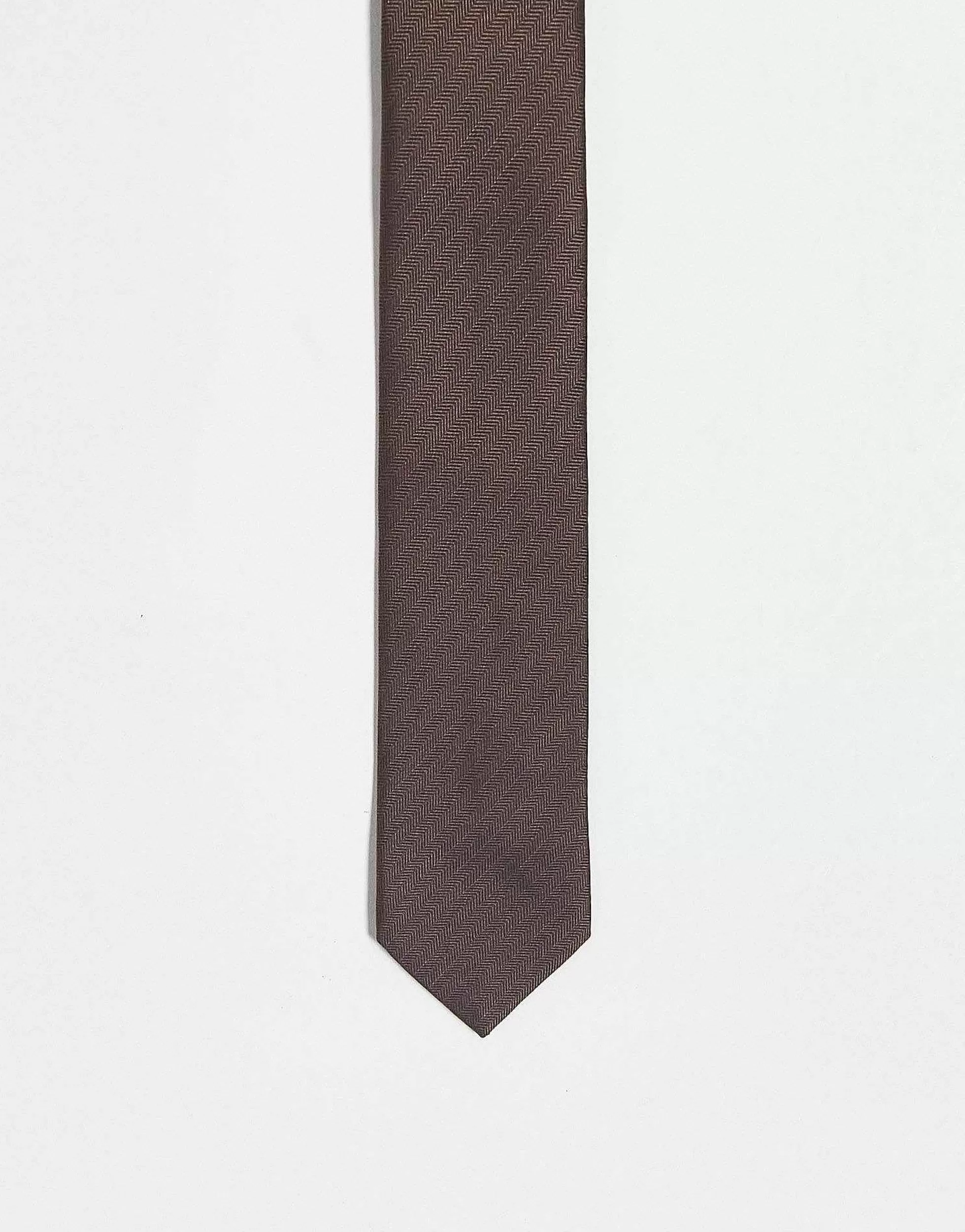 Men Noak Slim Tie In Crosshatch