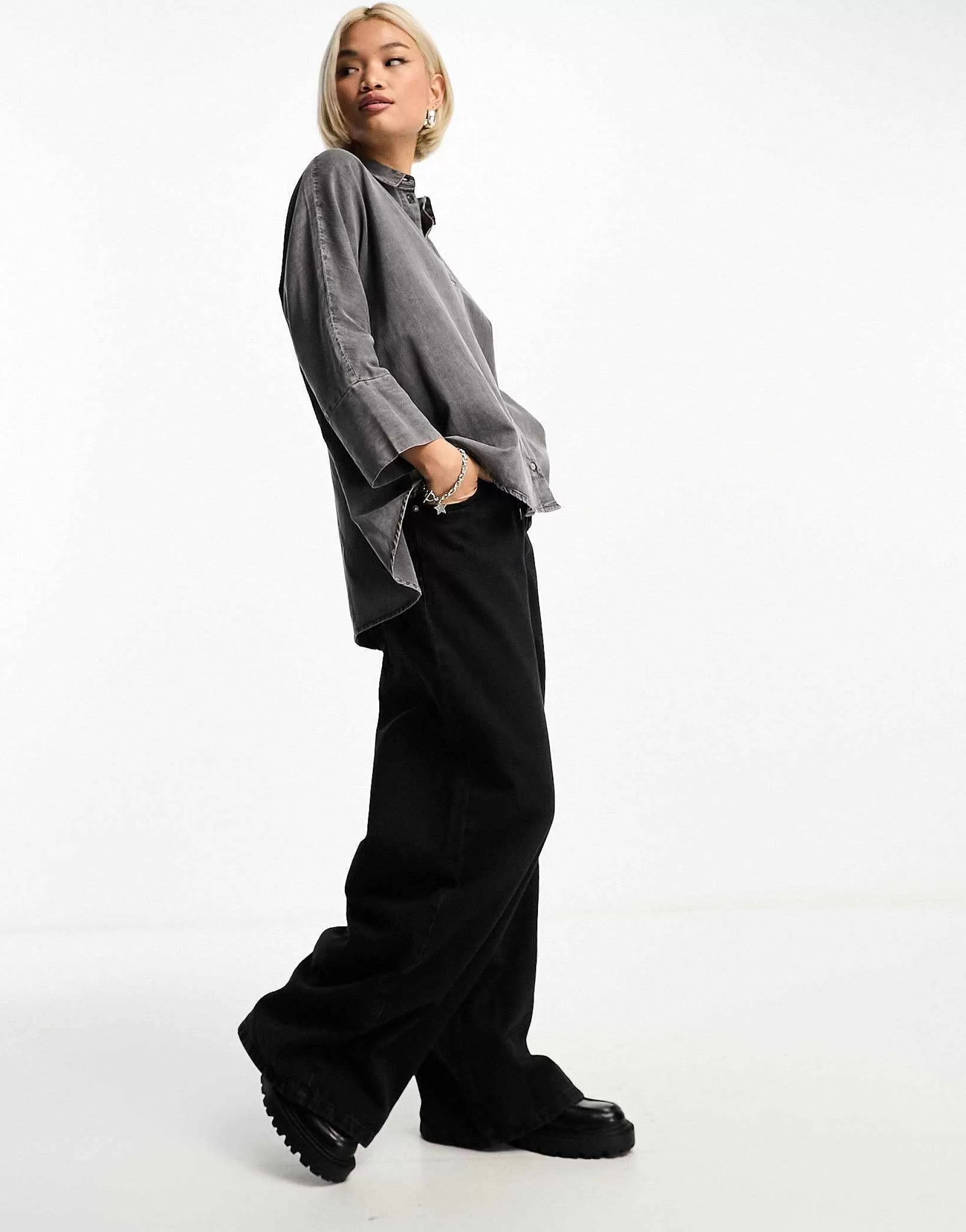 Women ONLY Denim Shirt In