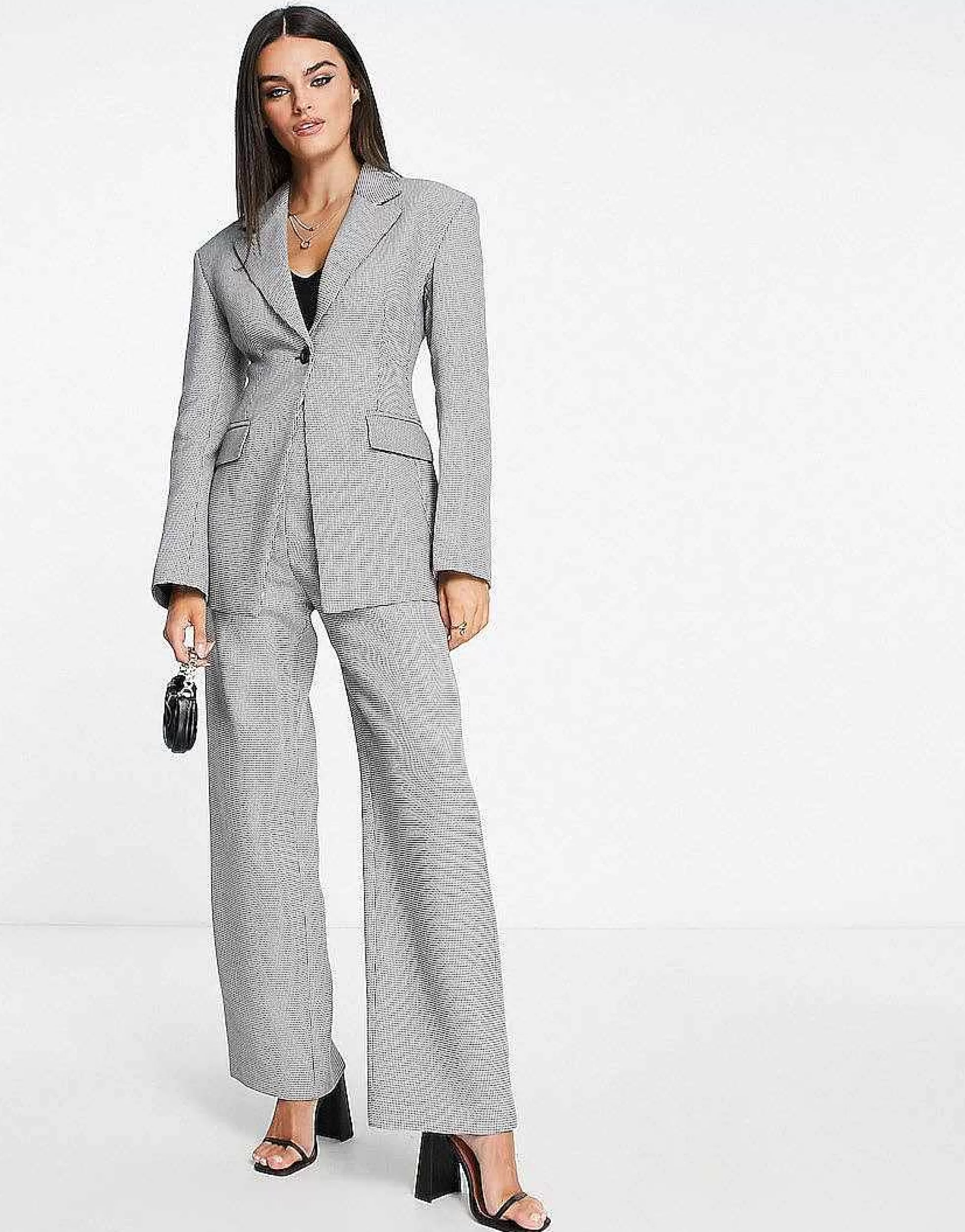 Women & Other Stories Wool Blend Blazer And Tailored Trousers