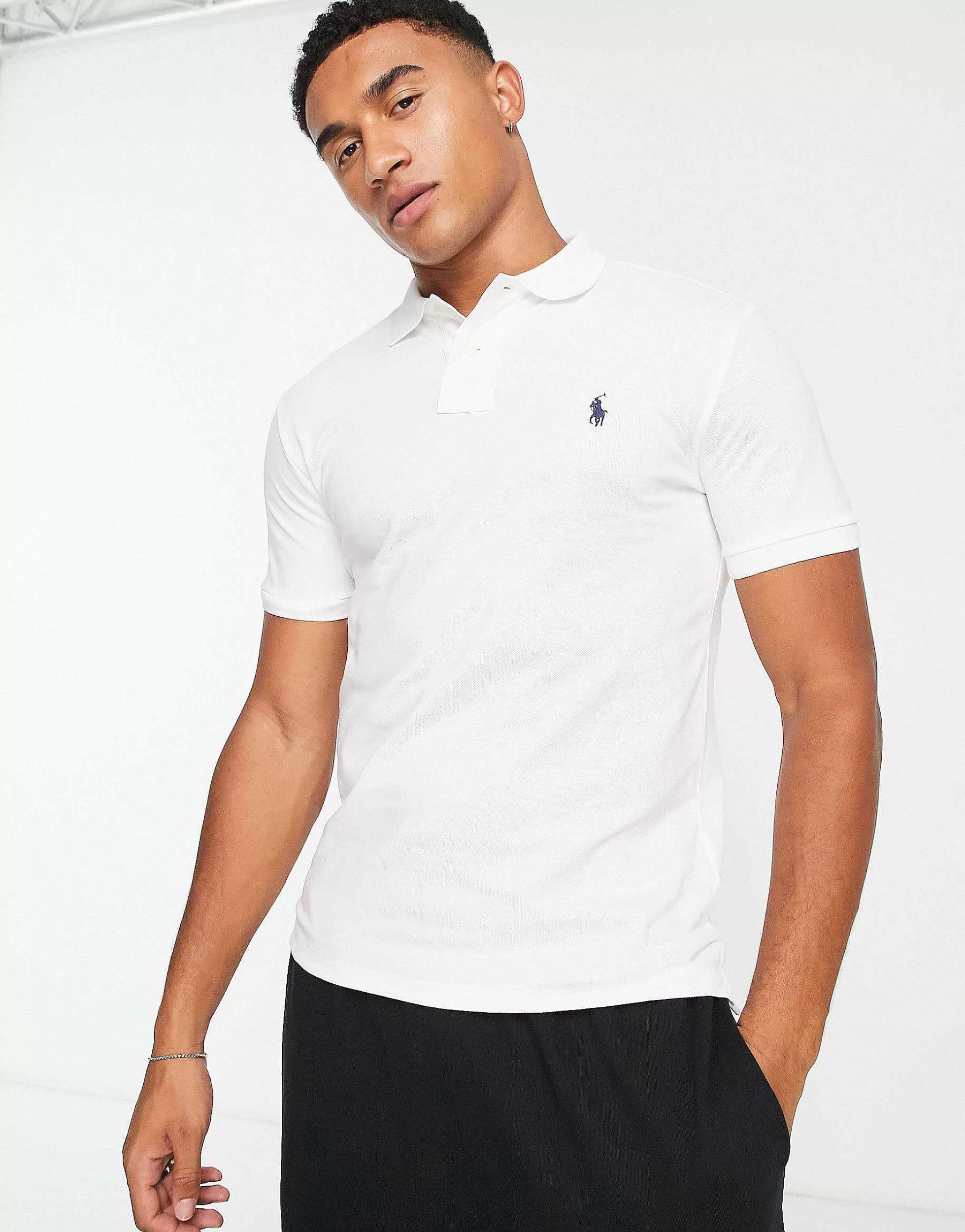 Men Polo Ralph Lauren Slim Fit Polo With Logo In