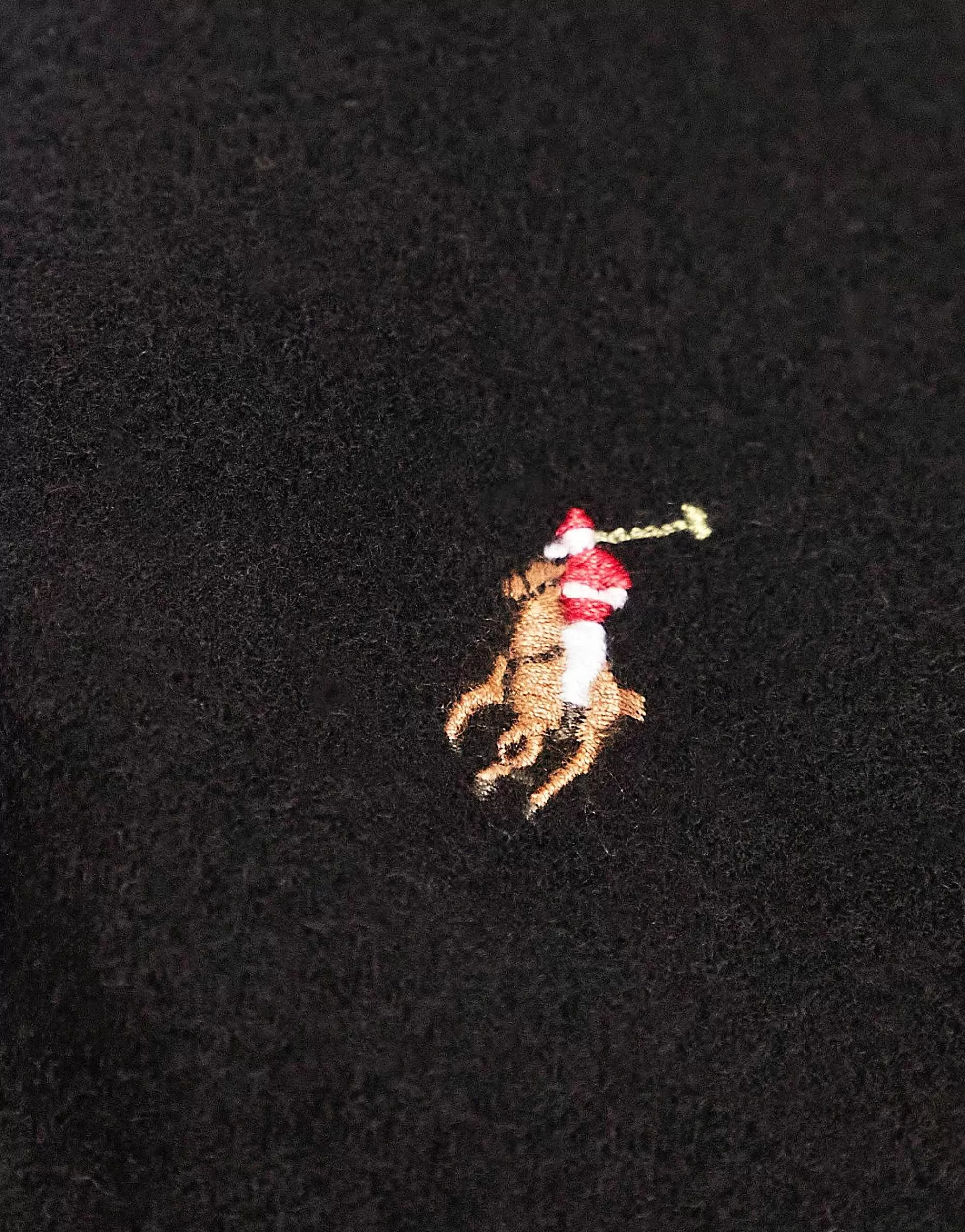 Men Polo Ralph Lauren Wool Scarf In With Pony Logo