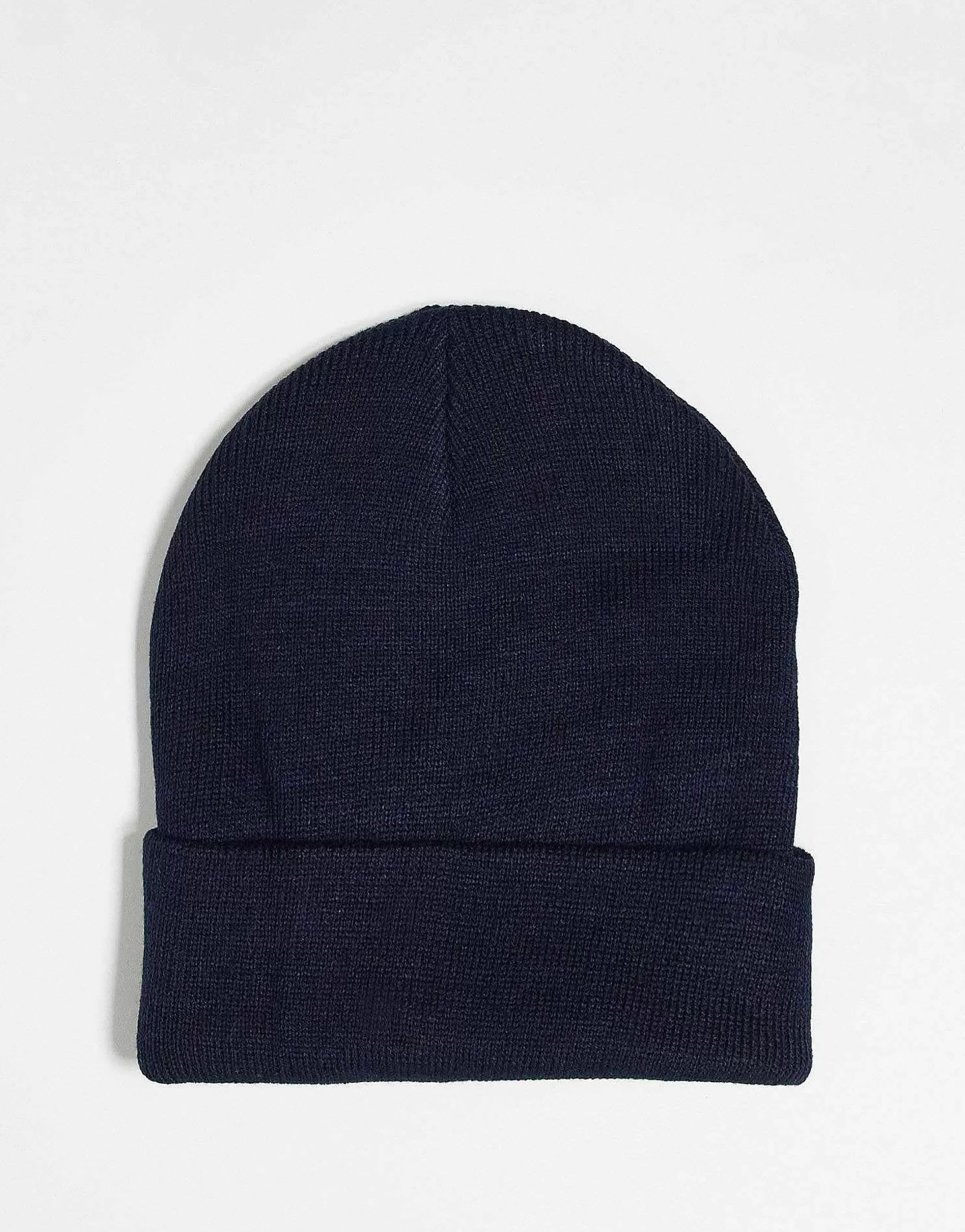 Men Pull&Bear 2 Multi-Pack Beanies In Navy And