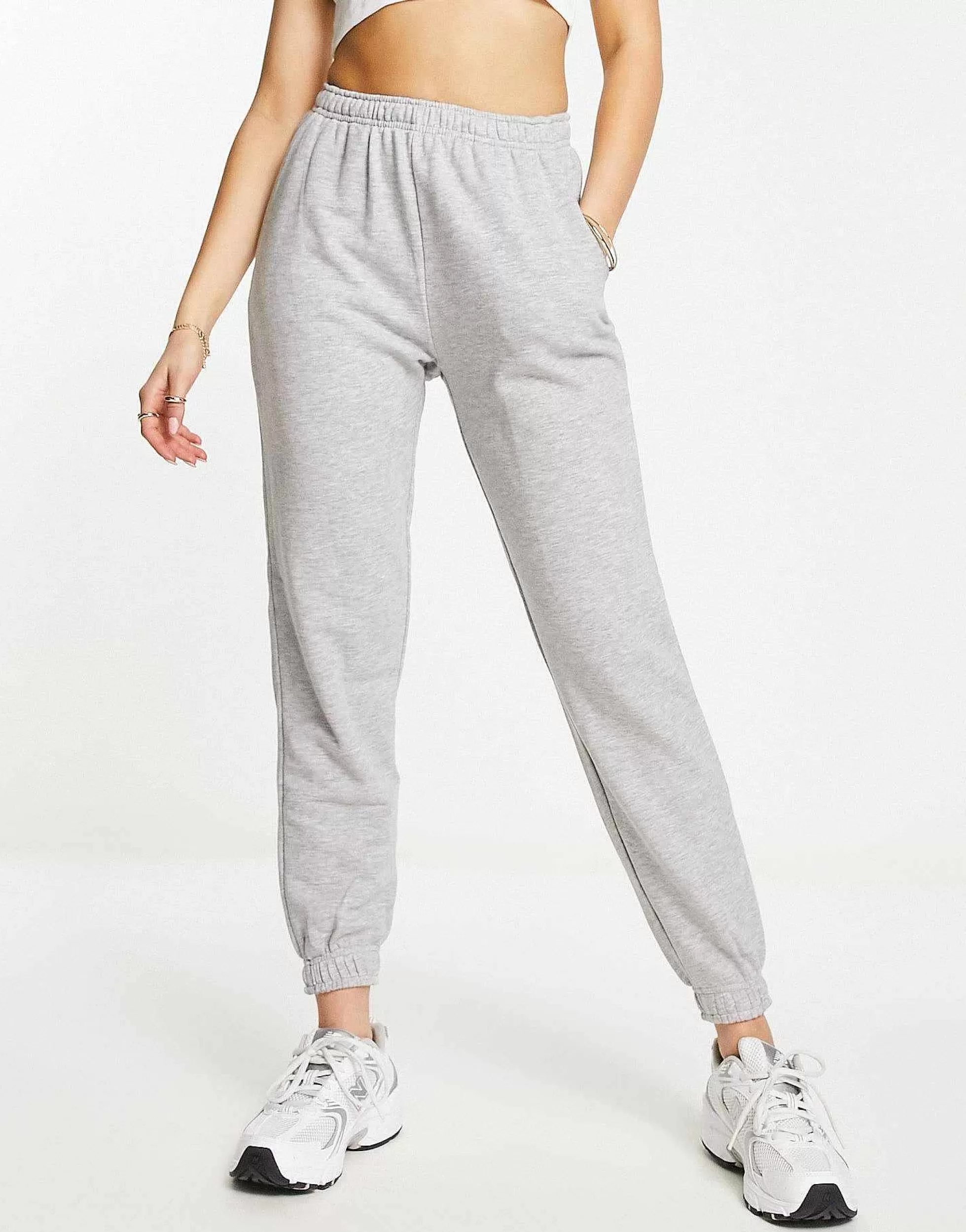 Women Pull&Bear Jogger In Marl