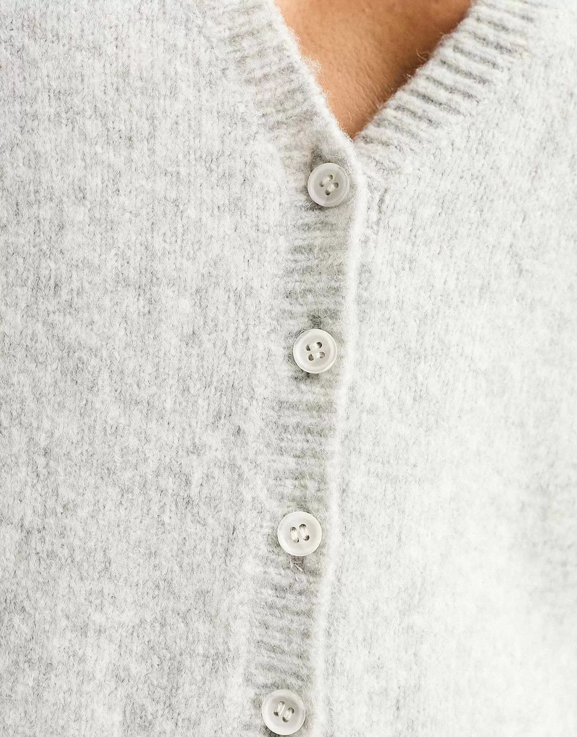 Women Pull&Bear Soft Touch Waistcoat Co-Ord In Light