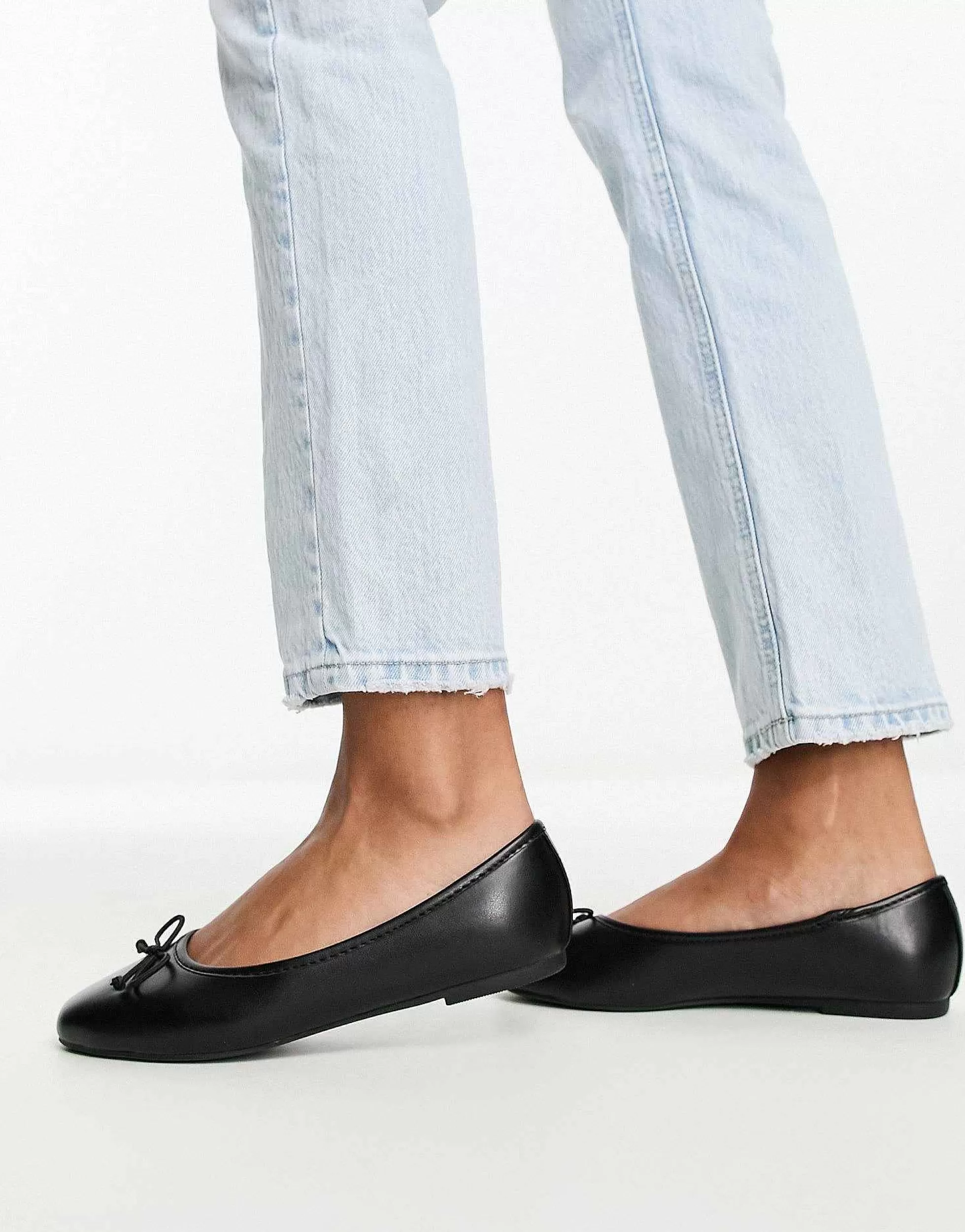 Women Raid Marie Ballet Flat With Bow In Black