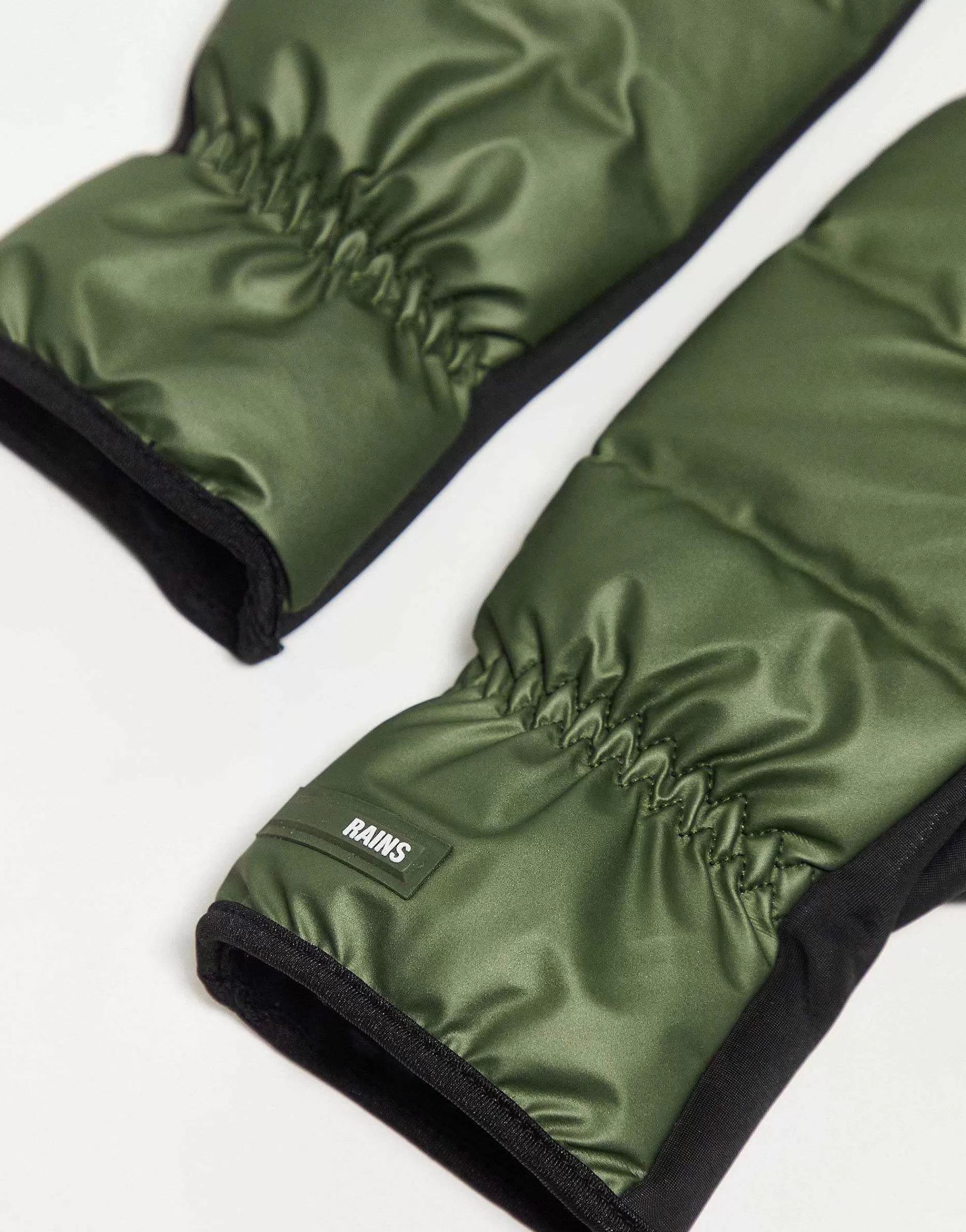 Women Rains Trekker Puffer Mittens In Green