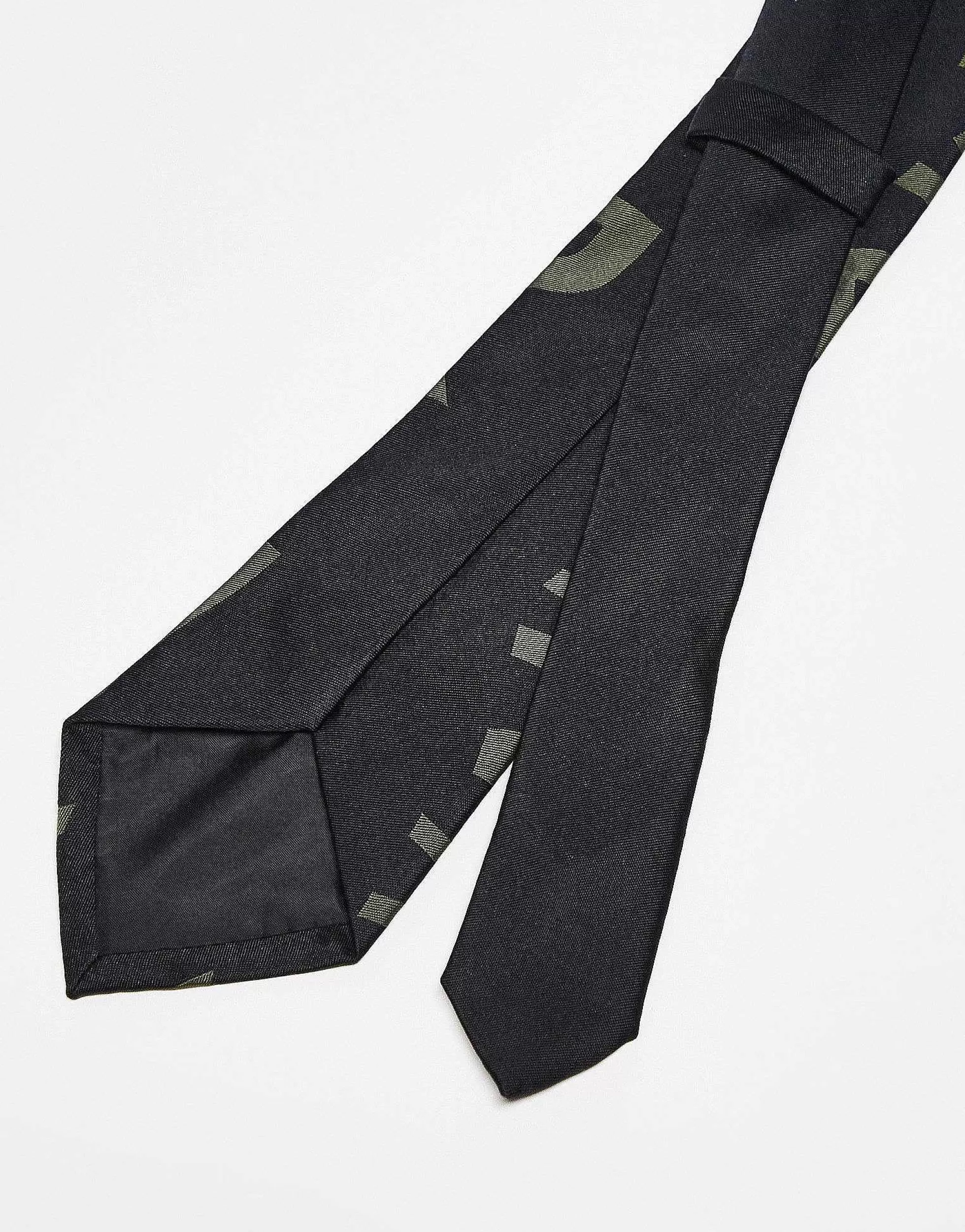 Men Reclaimed Vintage Unisex Branded Tie