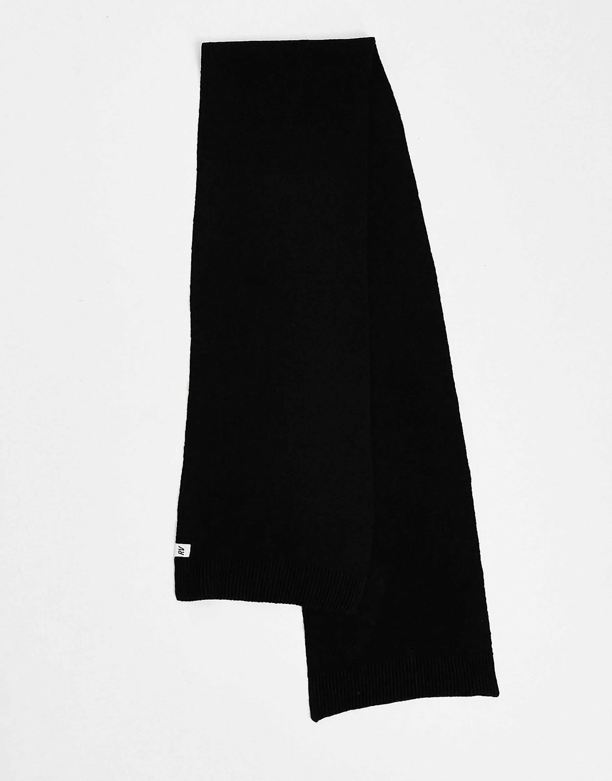 Women Reclaimed Vintage Unisex Waffle Co-Ord In Black